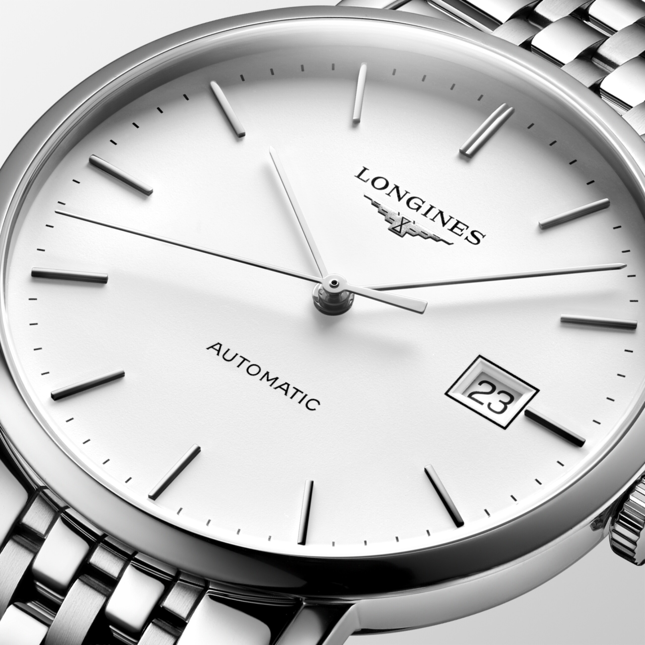 Longines ELEGANT COLLECTION automatic stainless steel Watch - L4.910.4.19.6