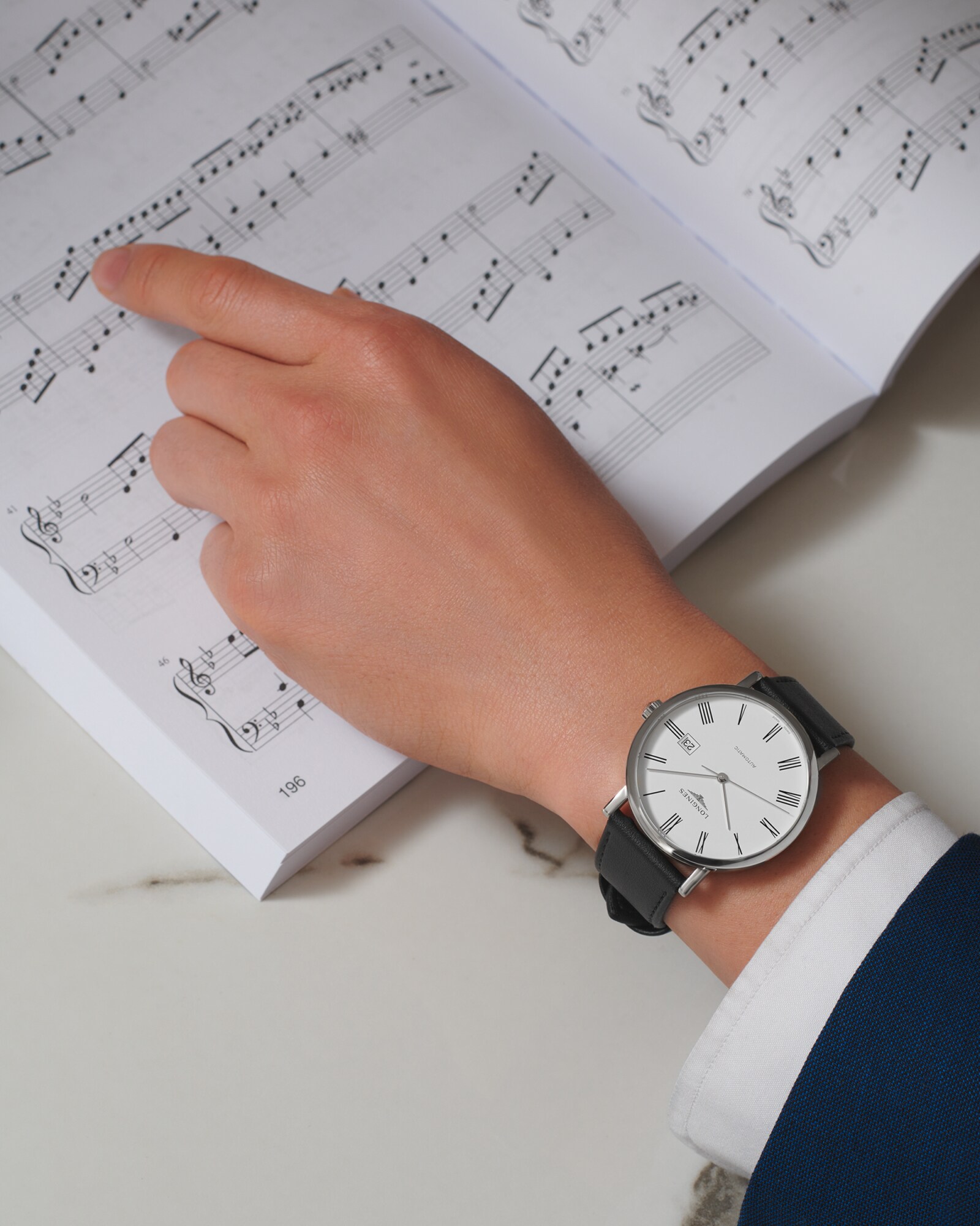LONGINES(ロンジン) Elegant Automatic White Dial Ladies Watch LONGINES Elegant Automatic White Dial Ladies Watch
