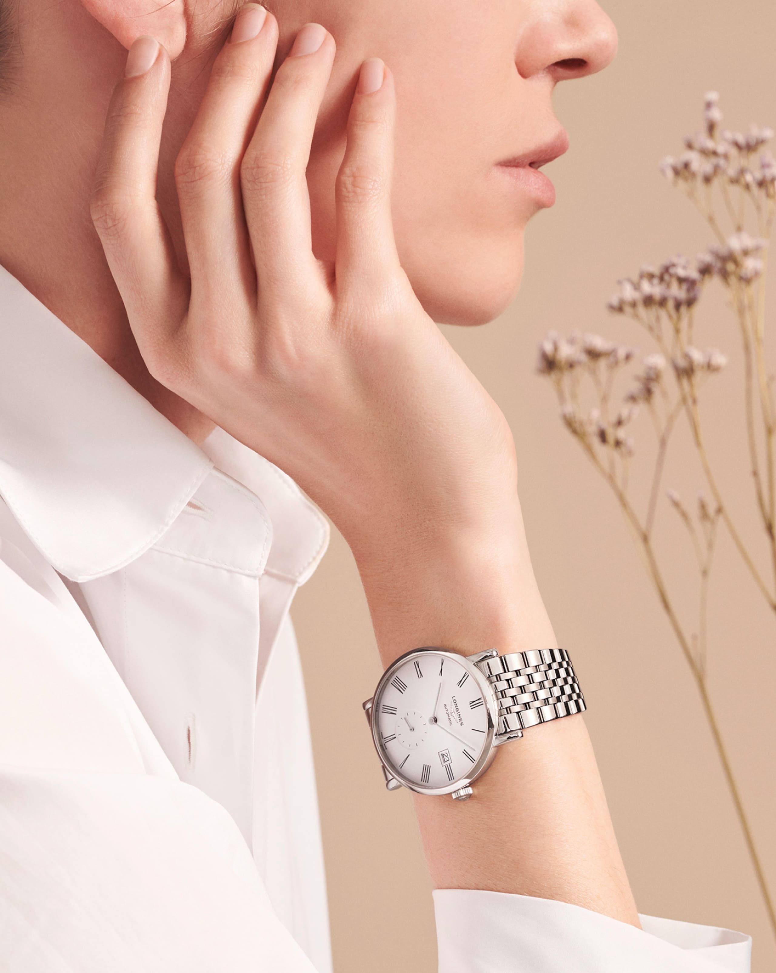 Longines ELEGANT COLLECTION automatic stainless steel Watch - L4.911.4.11.6