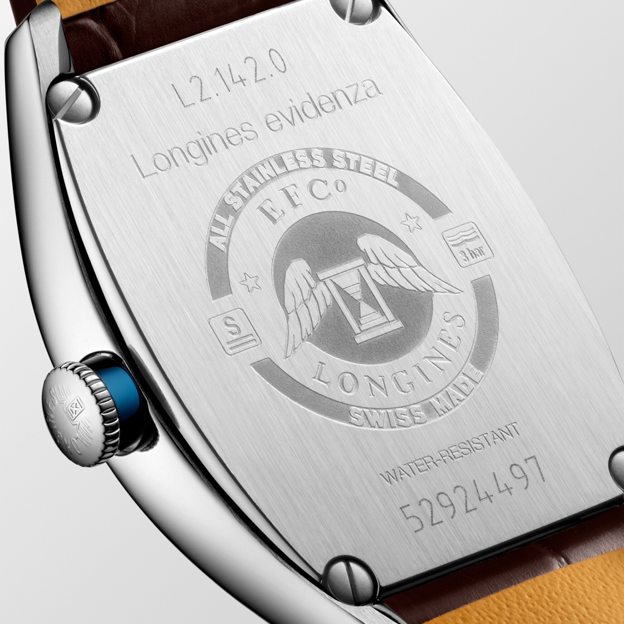 LONGINES EVIDENZA Automatic, Stainless Steel, Silver