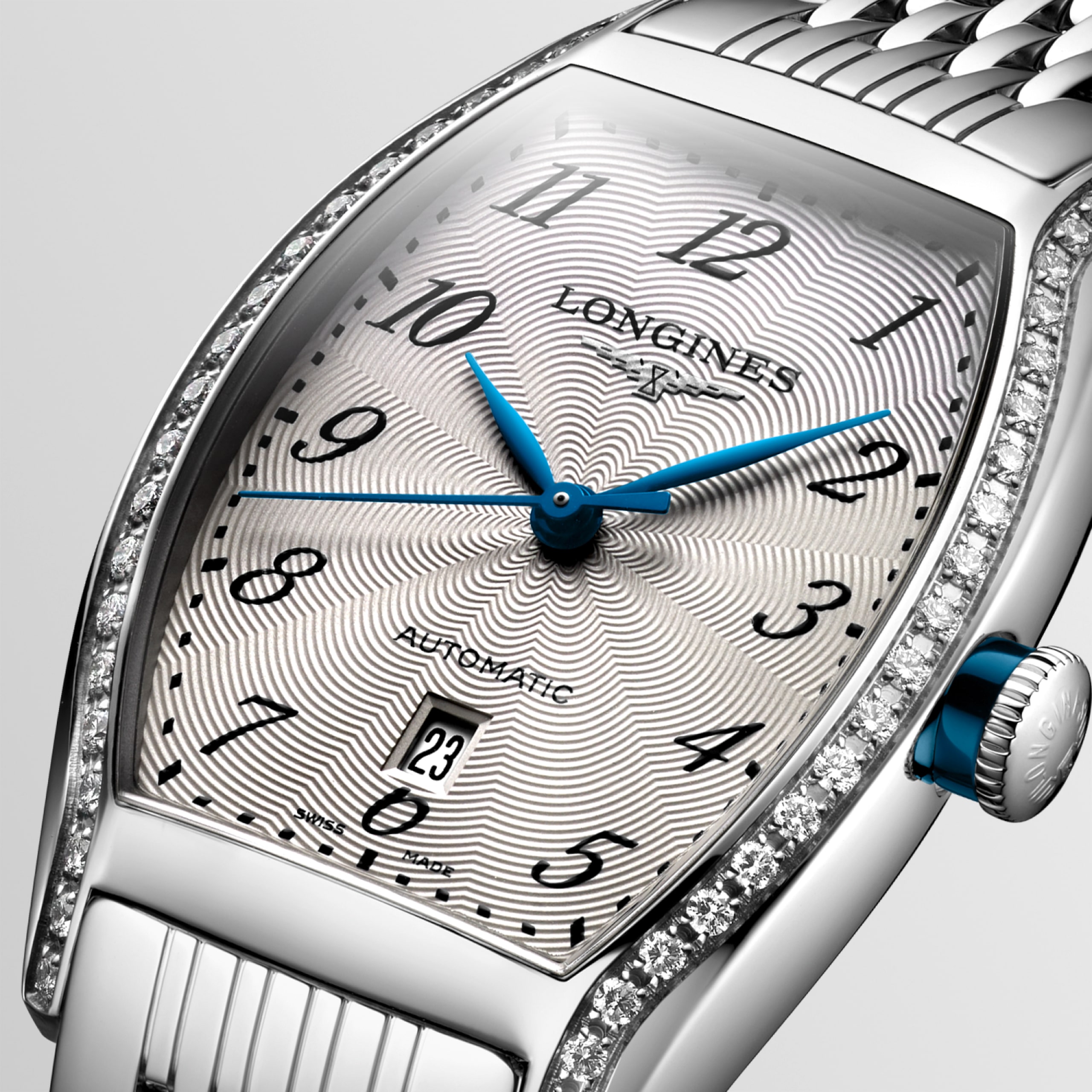 Longines EVIDENZA automatic stainless steel Watch - L2.142.0.70.6