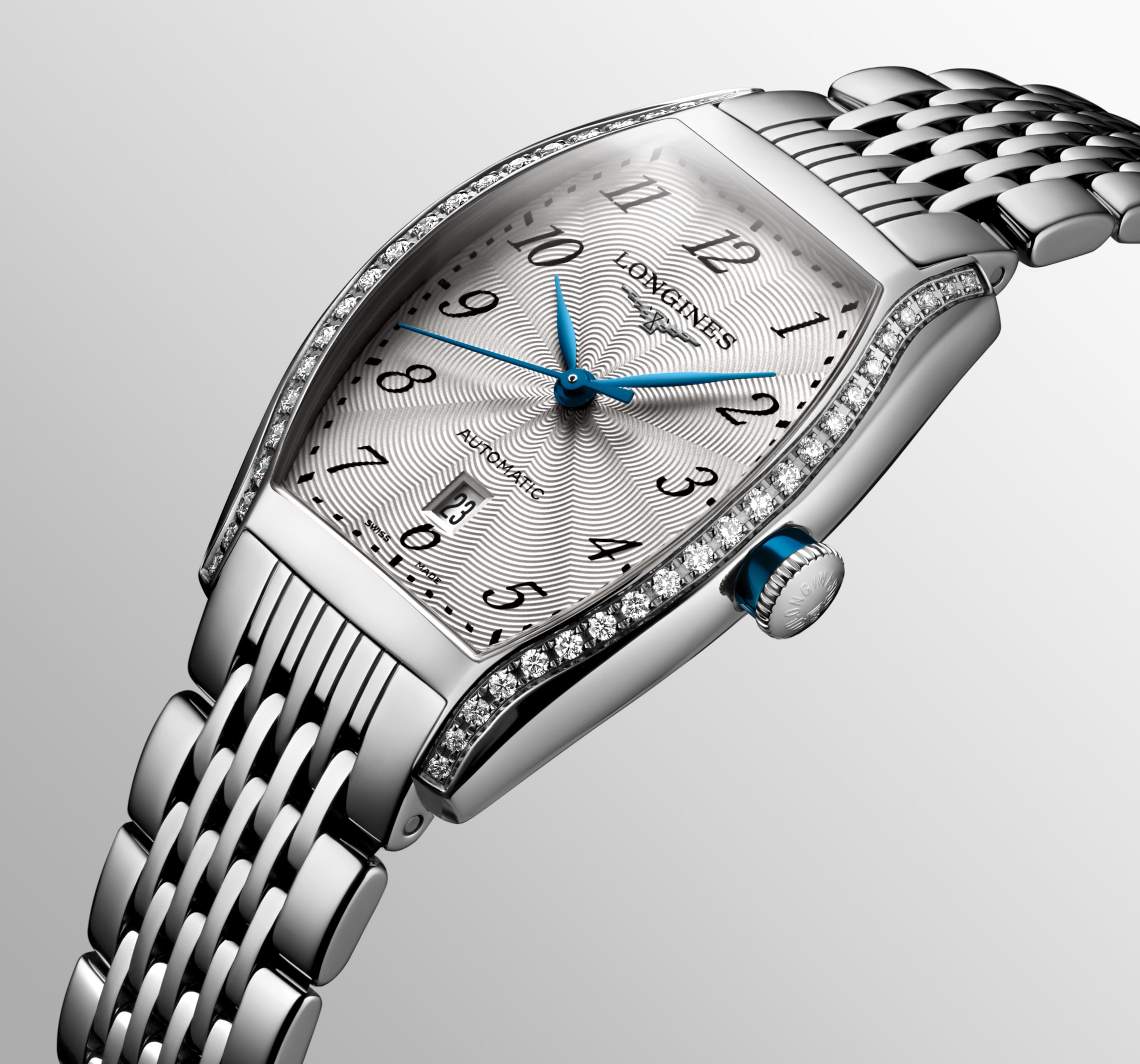 Longines EVIDENZA automatic stainless steel Watch - L2.142.0.70.6