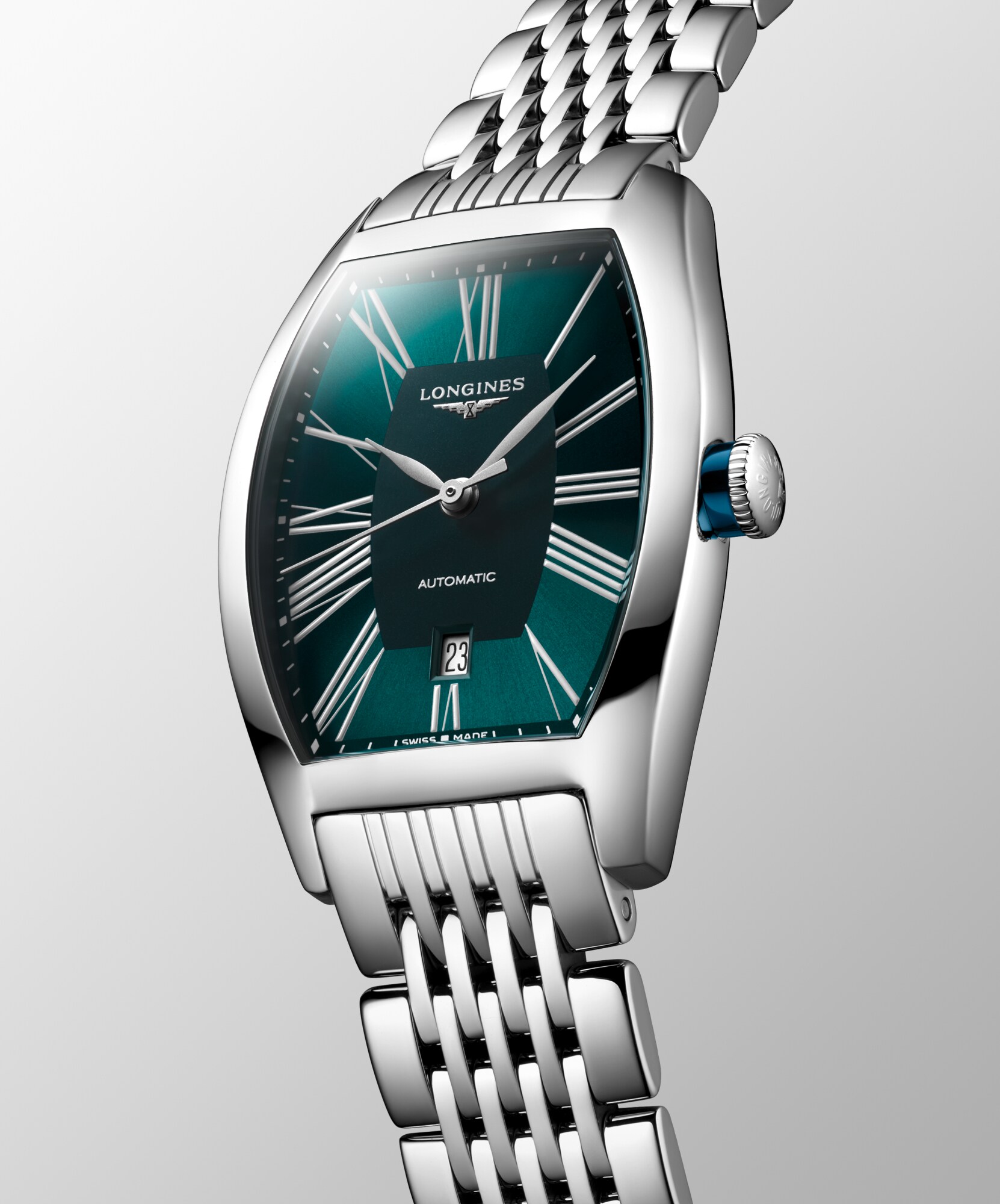 ロンジン エヴィデンツァ 自動巻、ステンレススティール