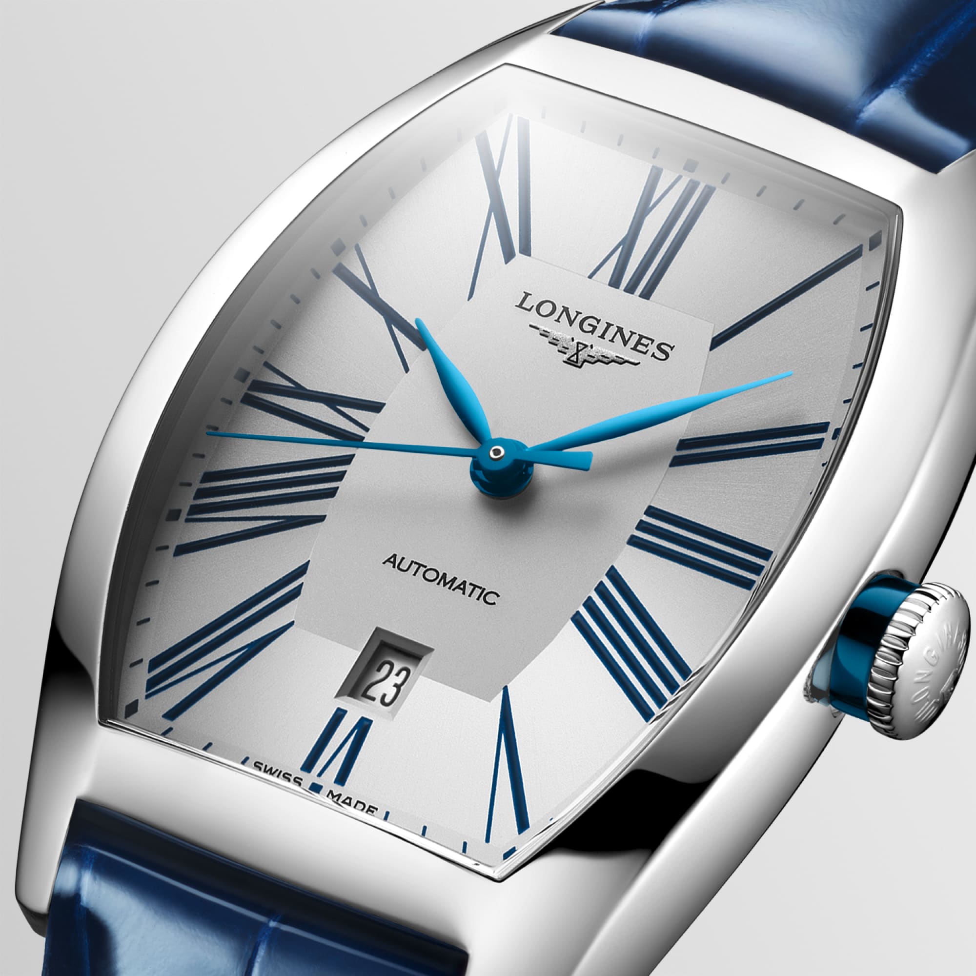【OH済】LONGINES automatic ロンジン スモセコ ノンデイト ロンジン マスターコレクション 自動巻、ステンレススティール
