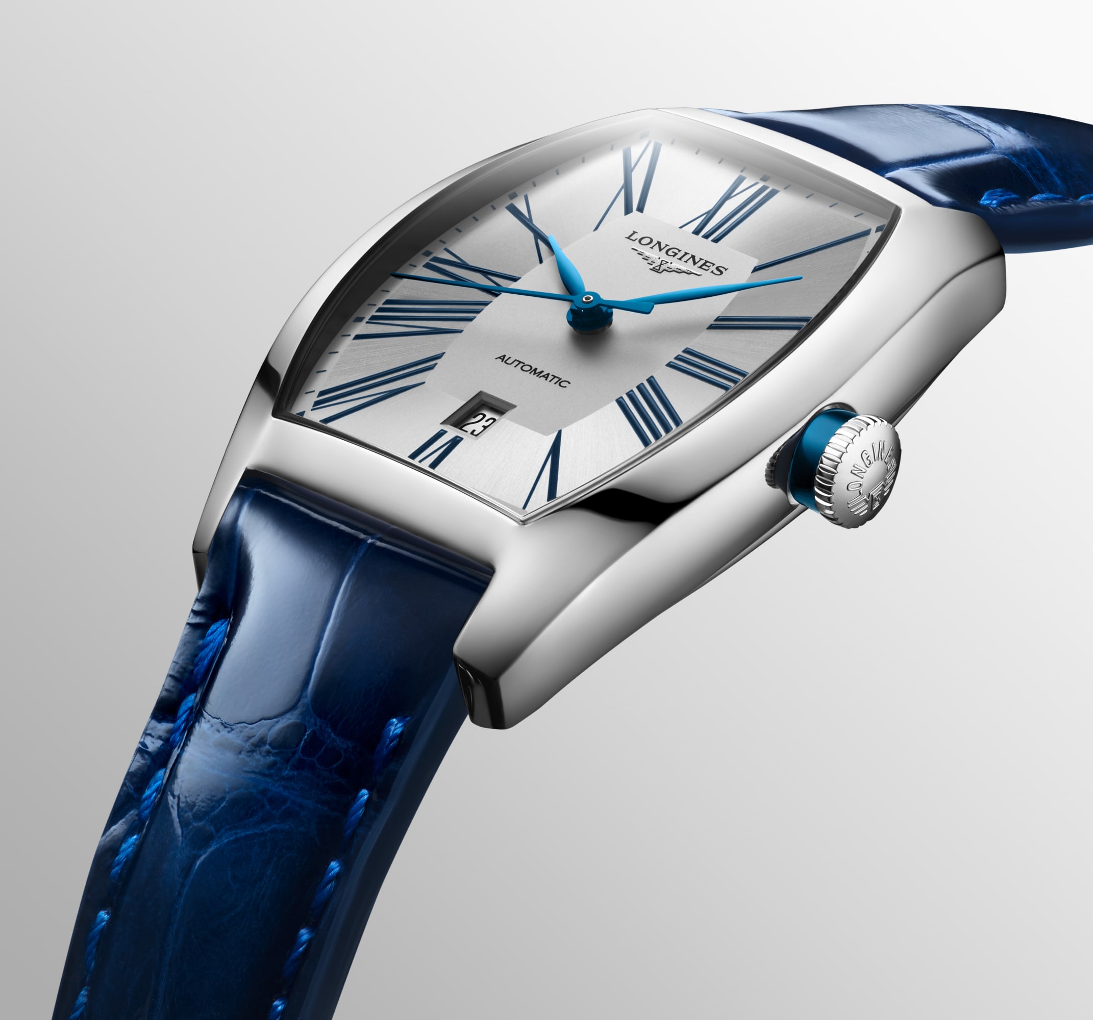 LONGINES EVIDENZA Automatic, Stainless Steel, Opaline Ivory Dial