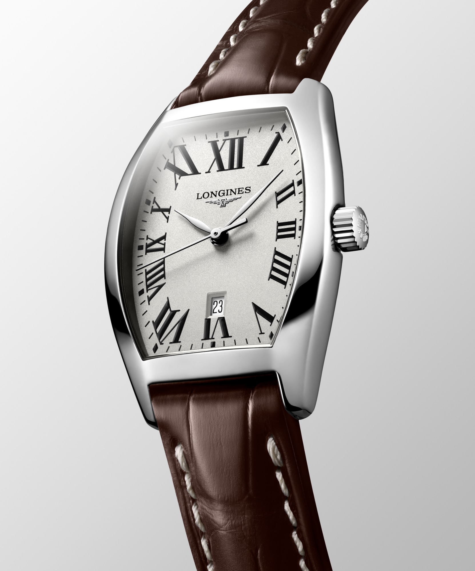 LONGINES EVIDENZA | 26.00 x 30.60 mm, Opaline Ivory | L2.155.4