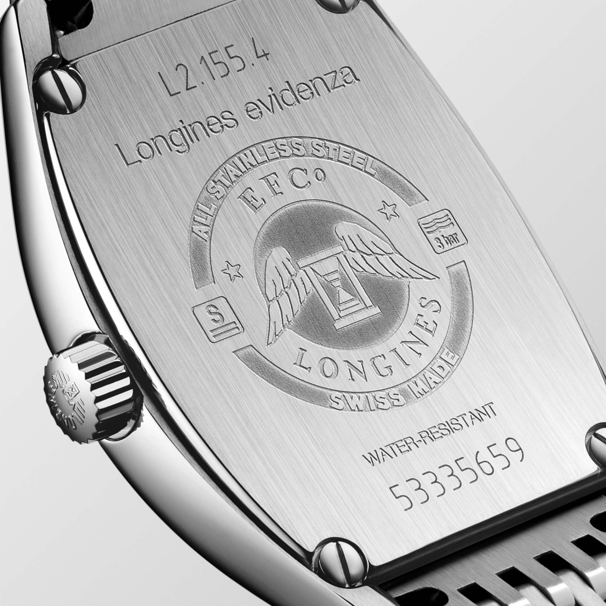 Longines EVIDENZA quartz stainless steel Watch - L2.155.4.71.6