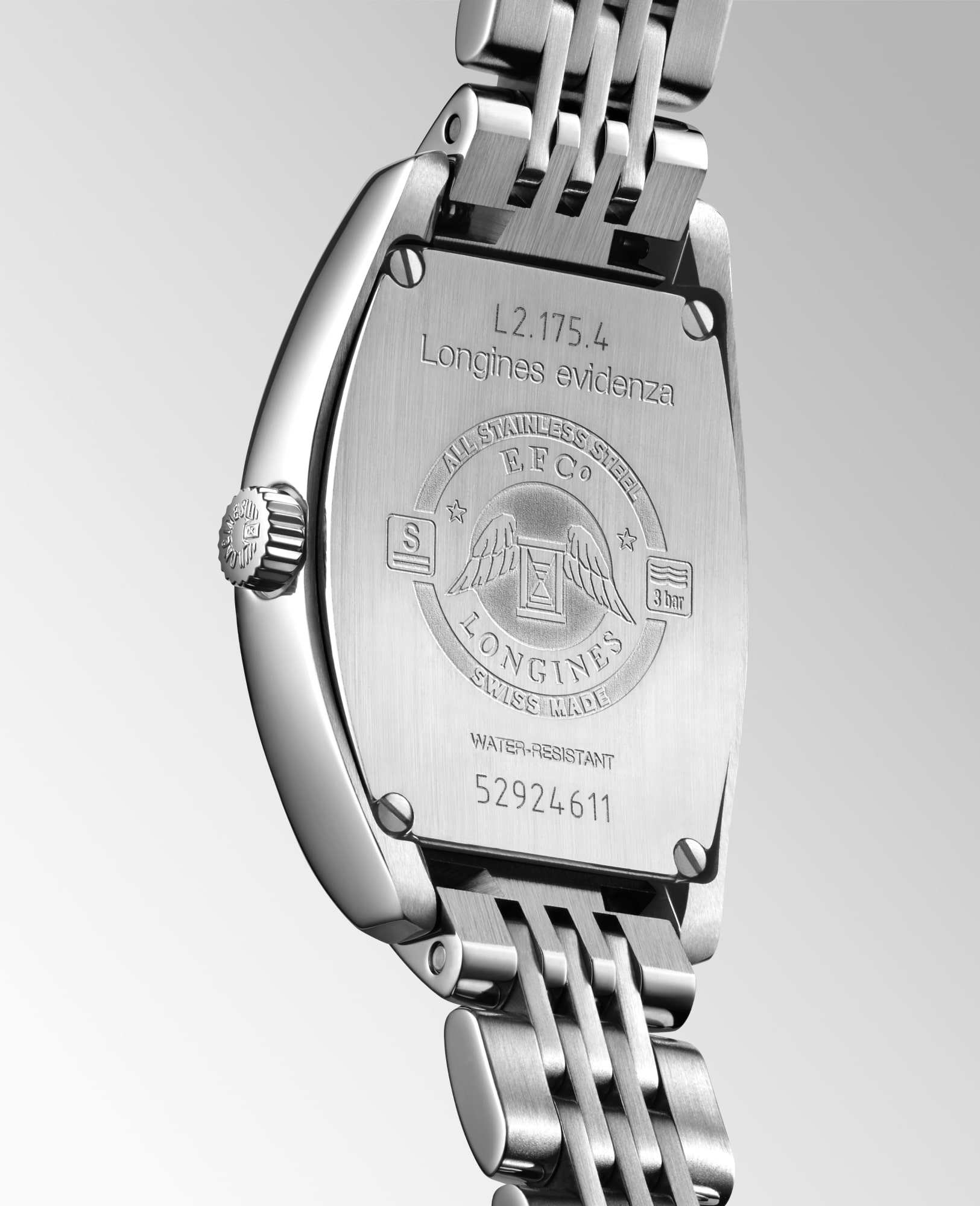 ロンジン エヴィデンツァ クォーツ、ステンレススティール