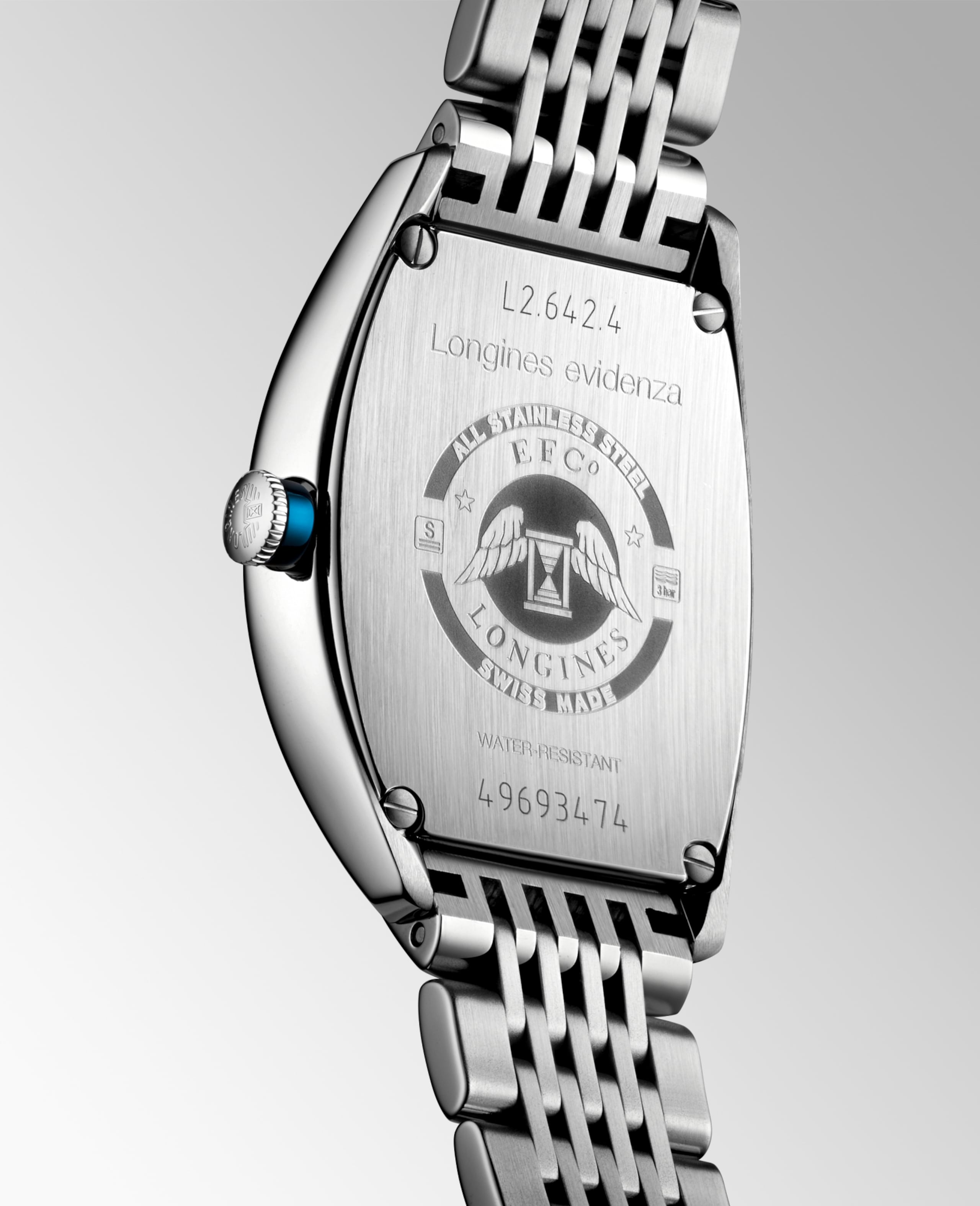 Longines EVIDENZA automaat roestvrij staal Watch - L2.642.4.73.6
