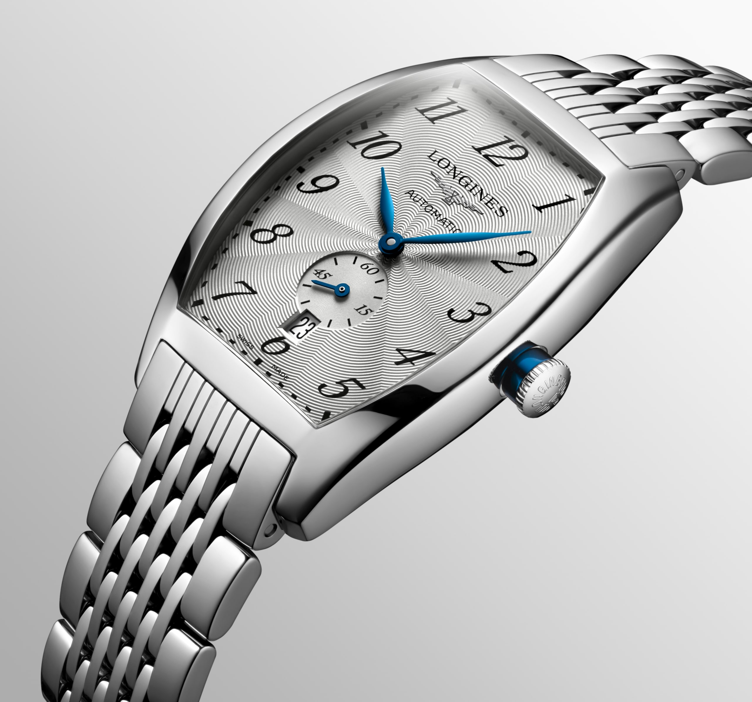 Longines EVIDENZA automaat roestvrij staal Watch - L2.642.4.73.6