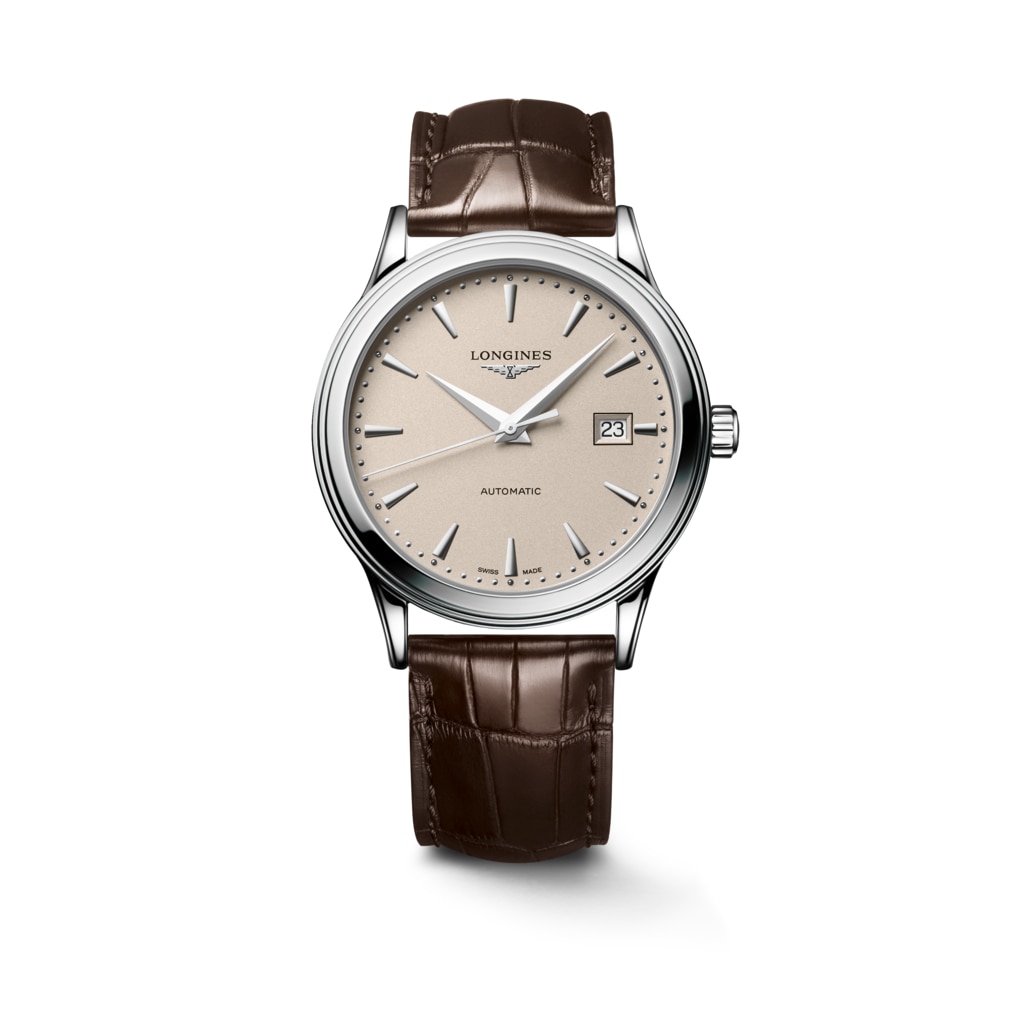 FLAGSHIP Automatic, Stainless Steel, Beige Dial, Strap Watch