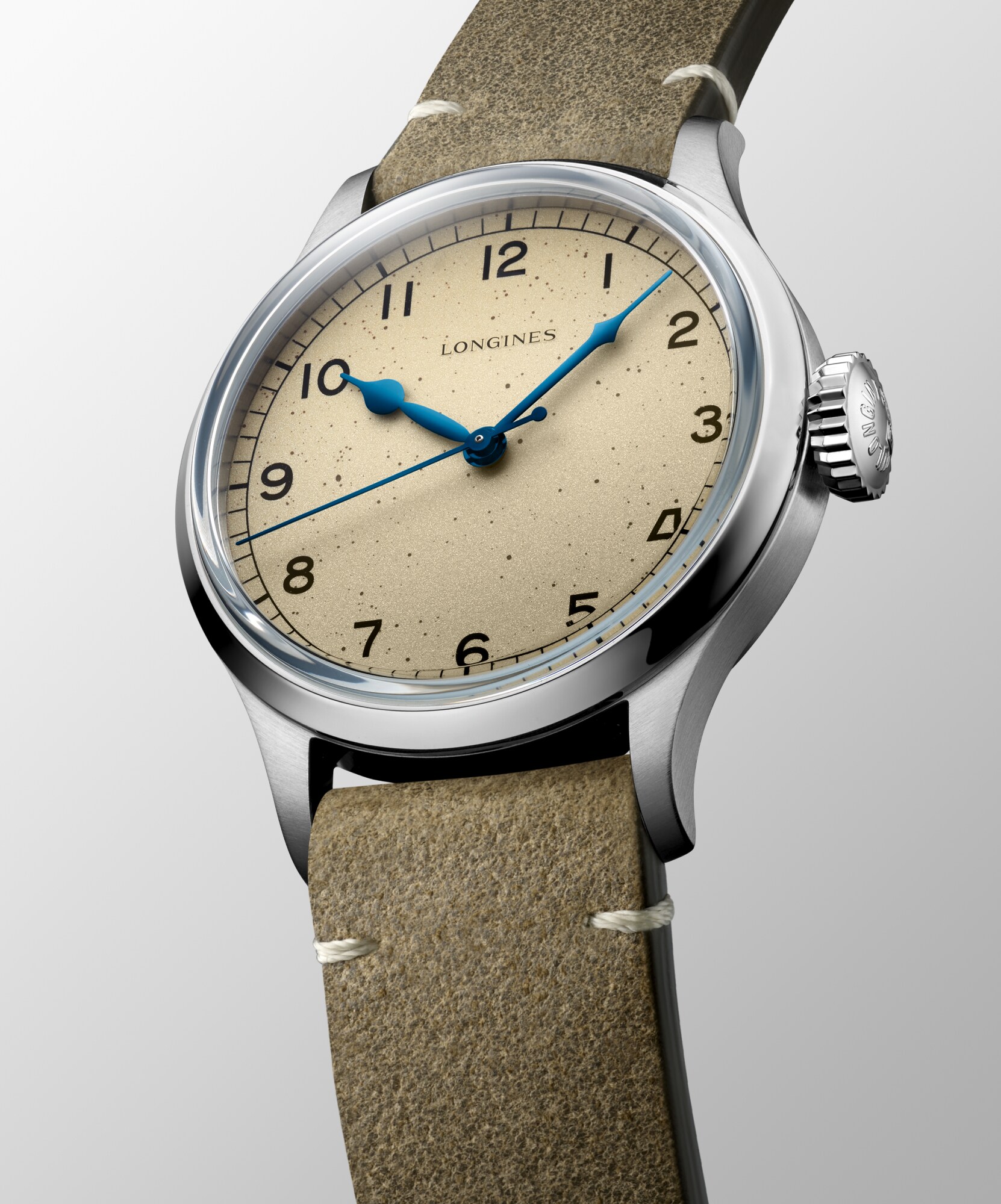 IT7LKV9MEVJW】LONGINES ヘリテージ ミリタリーL2.819.4