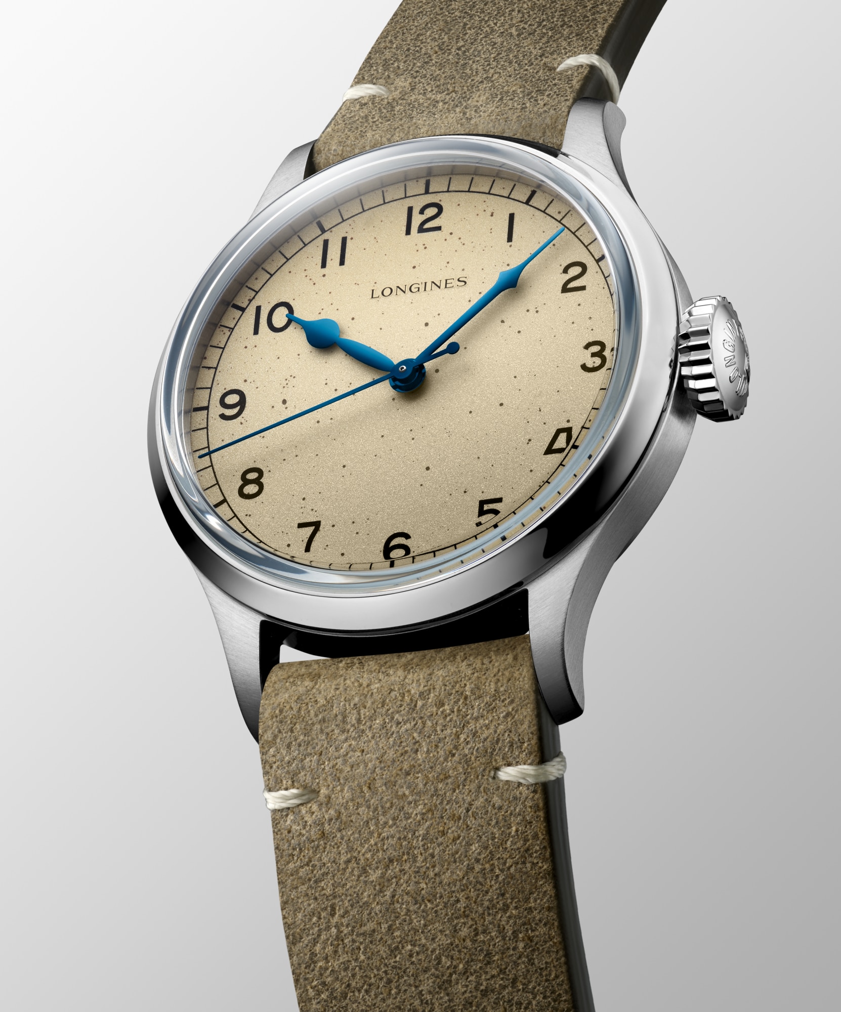 LONGINES HERITAGE MILITARY | Ø 38.50 mm, Opaline Ivory | L2.819.4