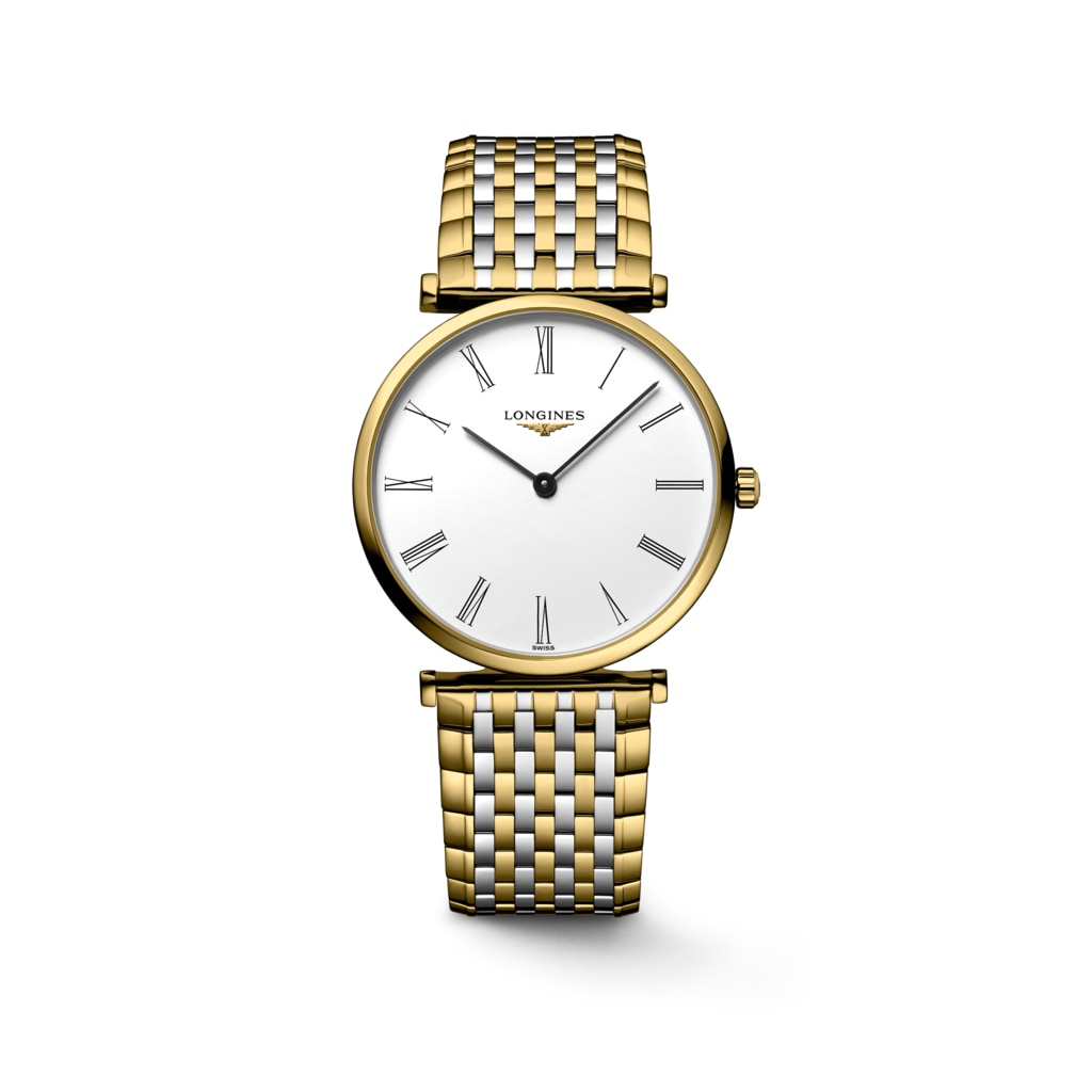 LA GRANDE CLASSIQUE DE LONGINES Quartz, Yellow Pvd Coating, White