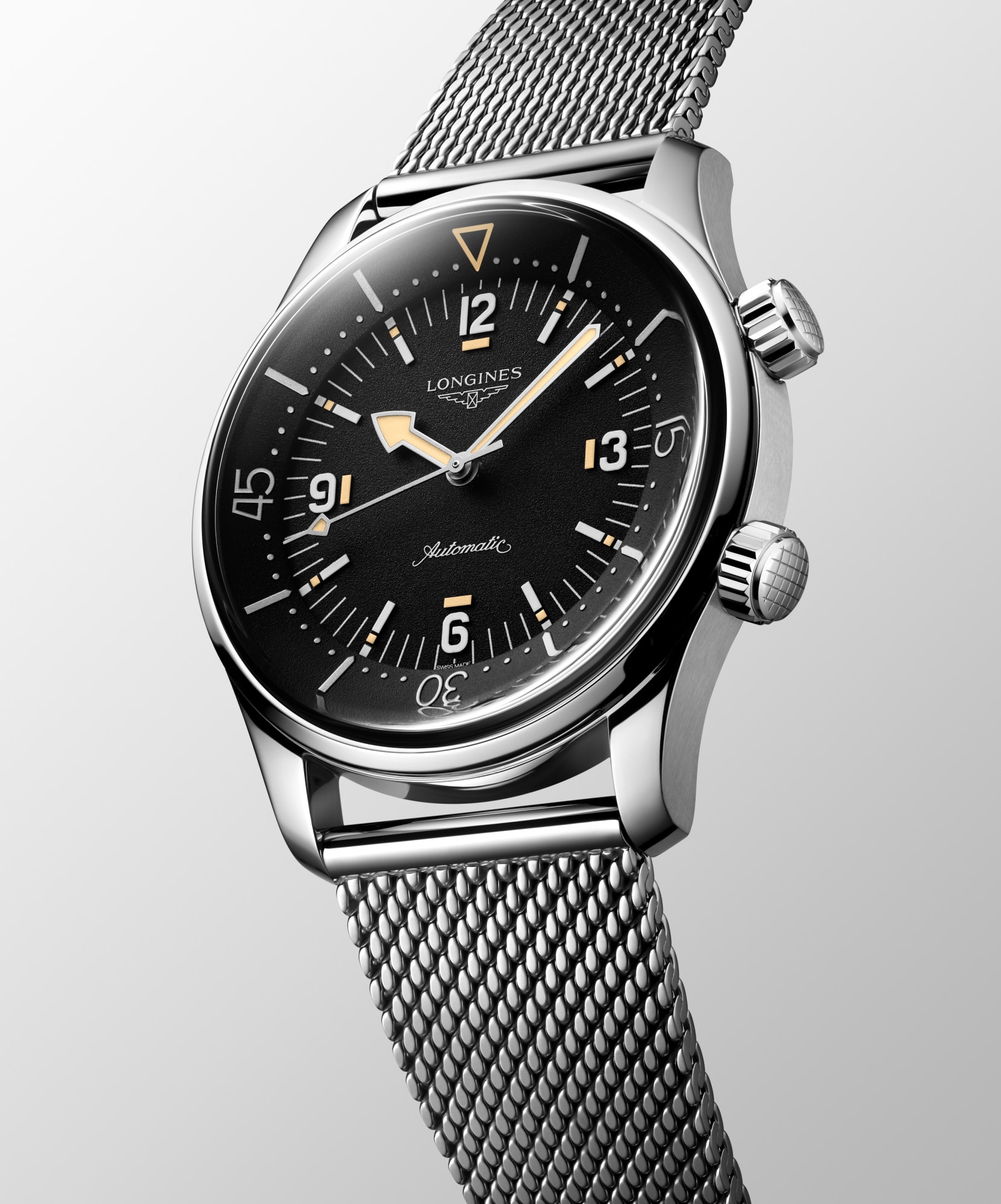 エルシャダイ LONGINES LEGEND DIVER 59 | Ø 42.00 mm, Black Grained | L3.795.4