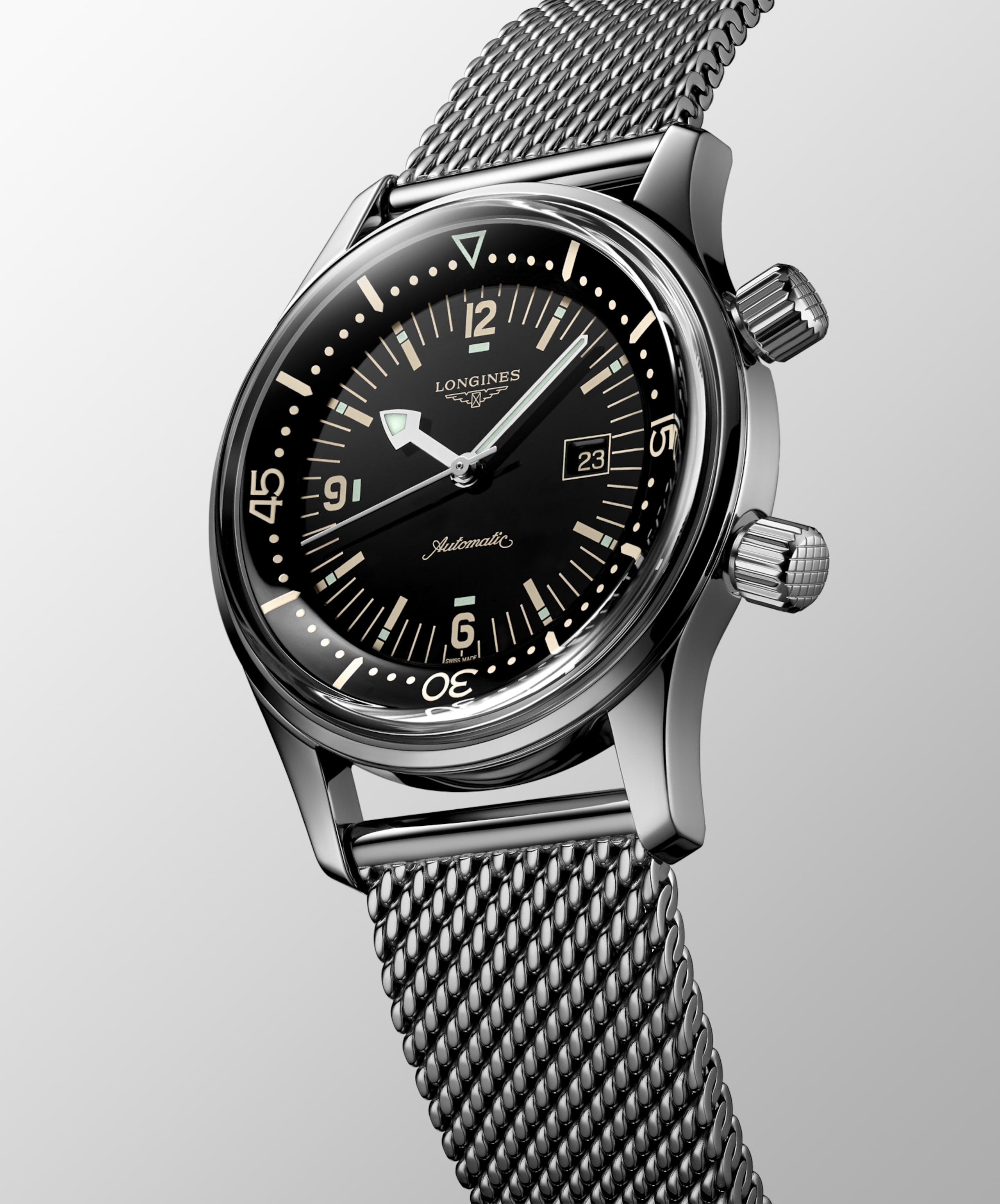 Longines legend diver automatic stainless steel Watch - l3.374.4.50.6