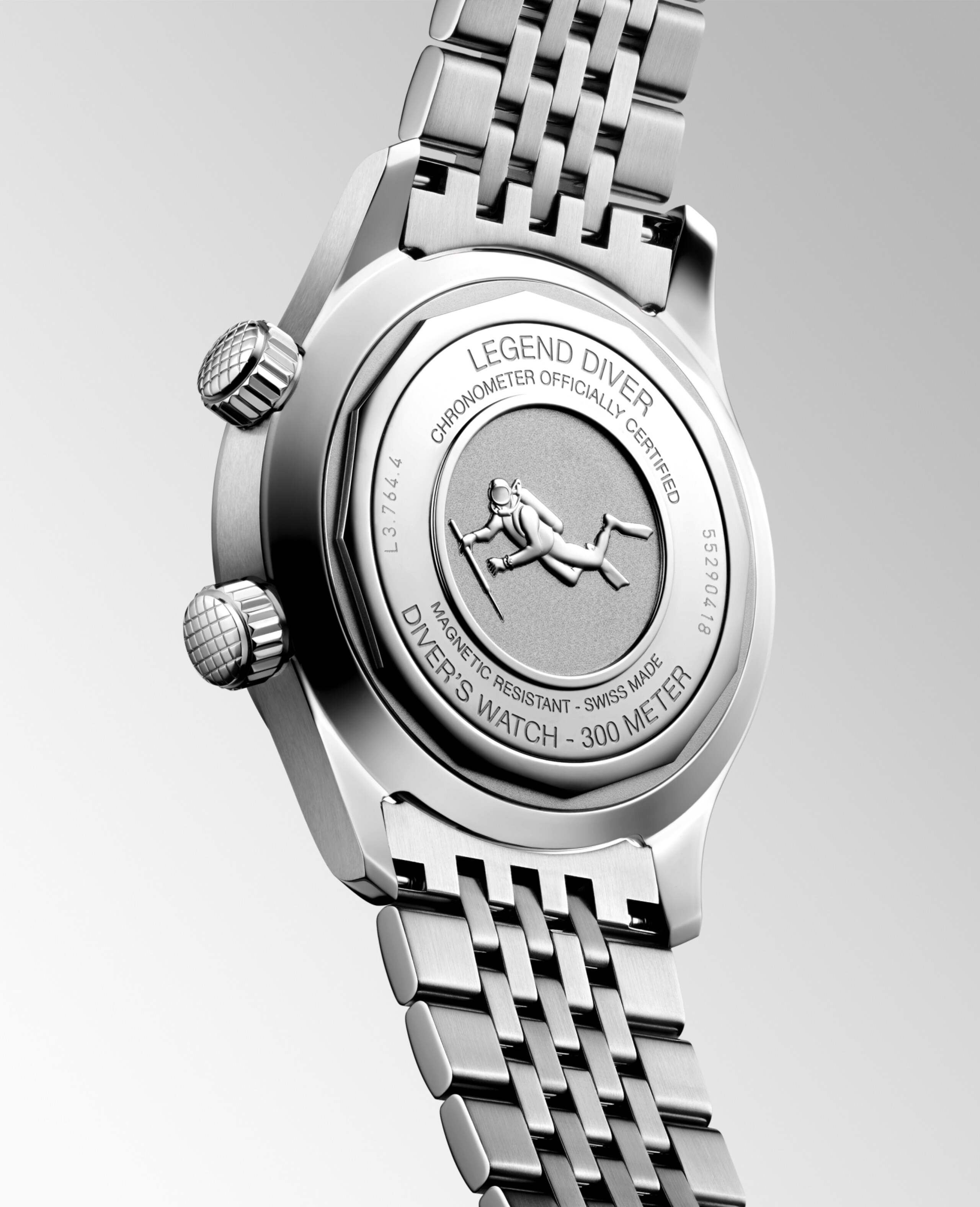 Longines LEGEND DIVER Automatic Stainless steel Watch - L3.764.4.16.6