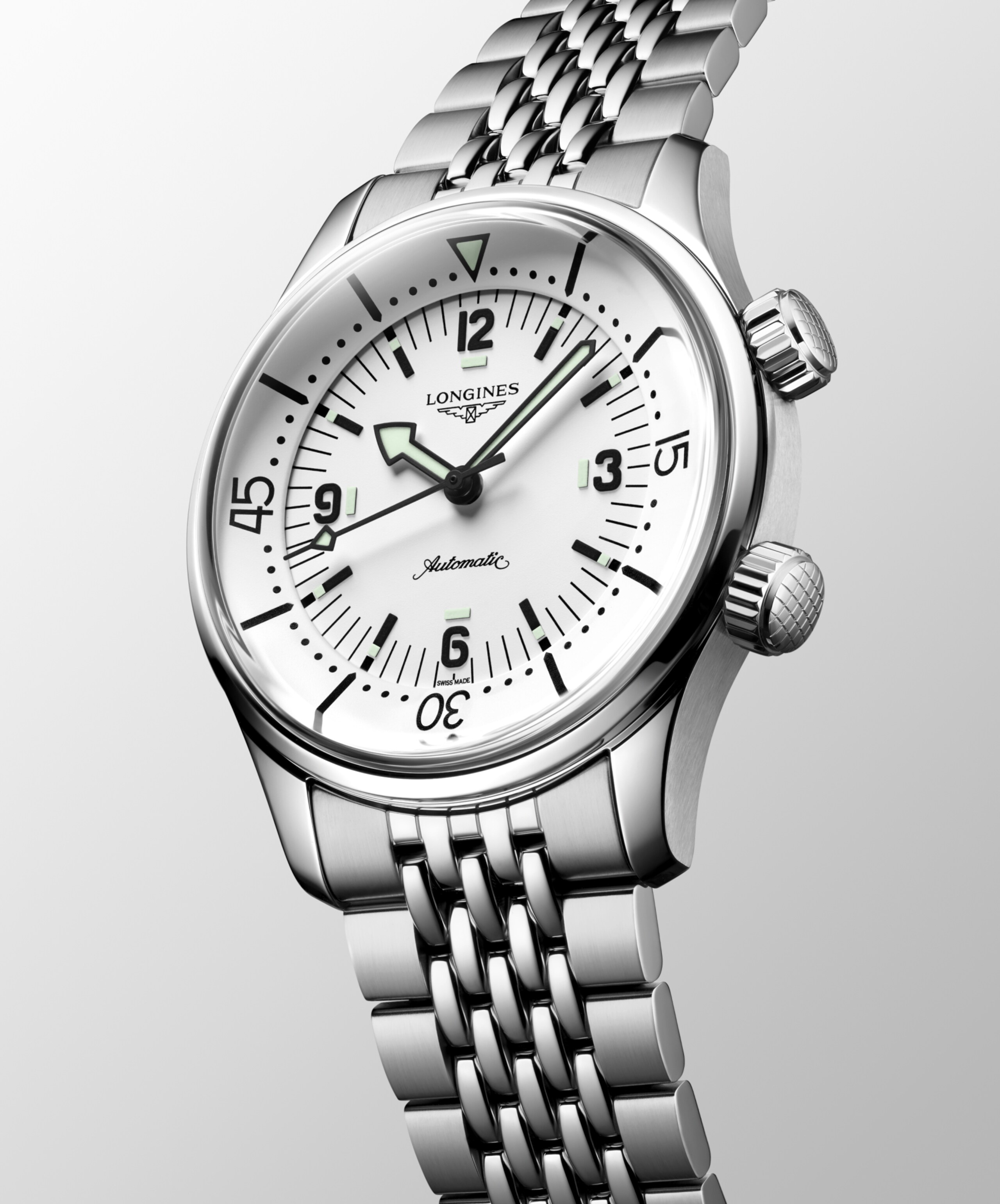 Longines LEGEND DIVER Automatic Stainless steel Watch - L3.764.4.16.6