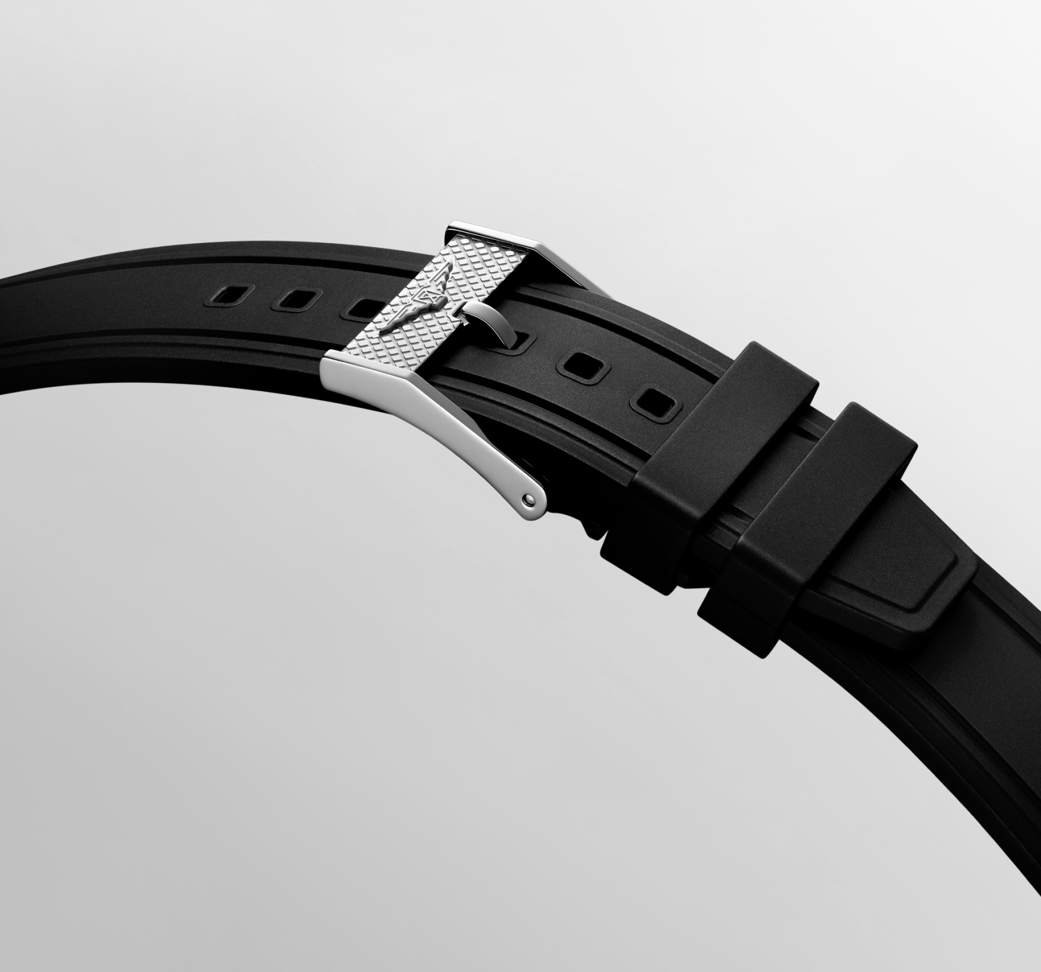 ロンジン レジェンドダイバー | Ø 39.00 mm, ブラックラッカー