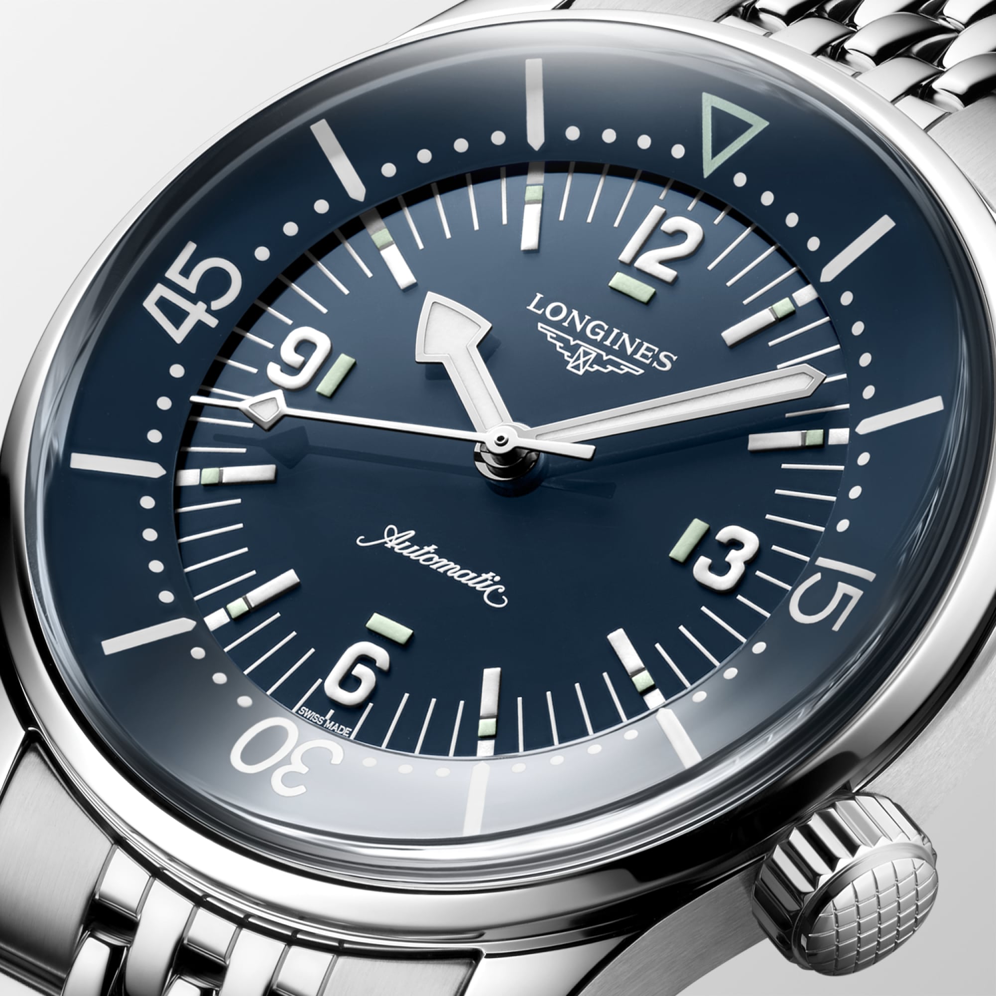 レジェンド = legend ロンジン レジェンドダイバー Ref.7494-2 Cal.290 ブラック