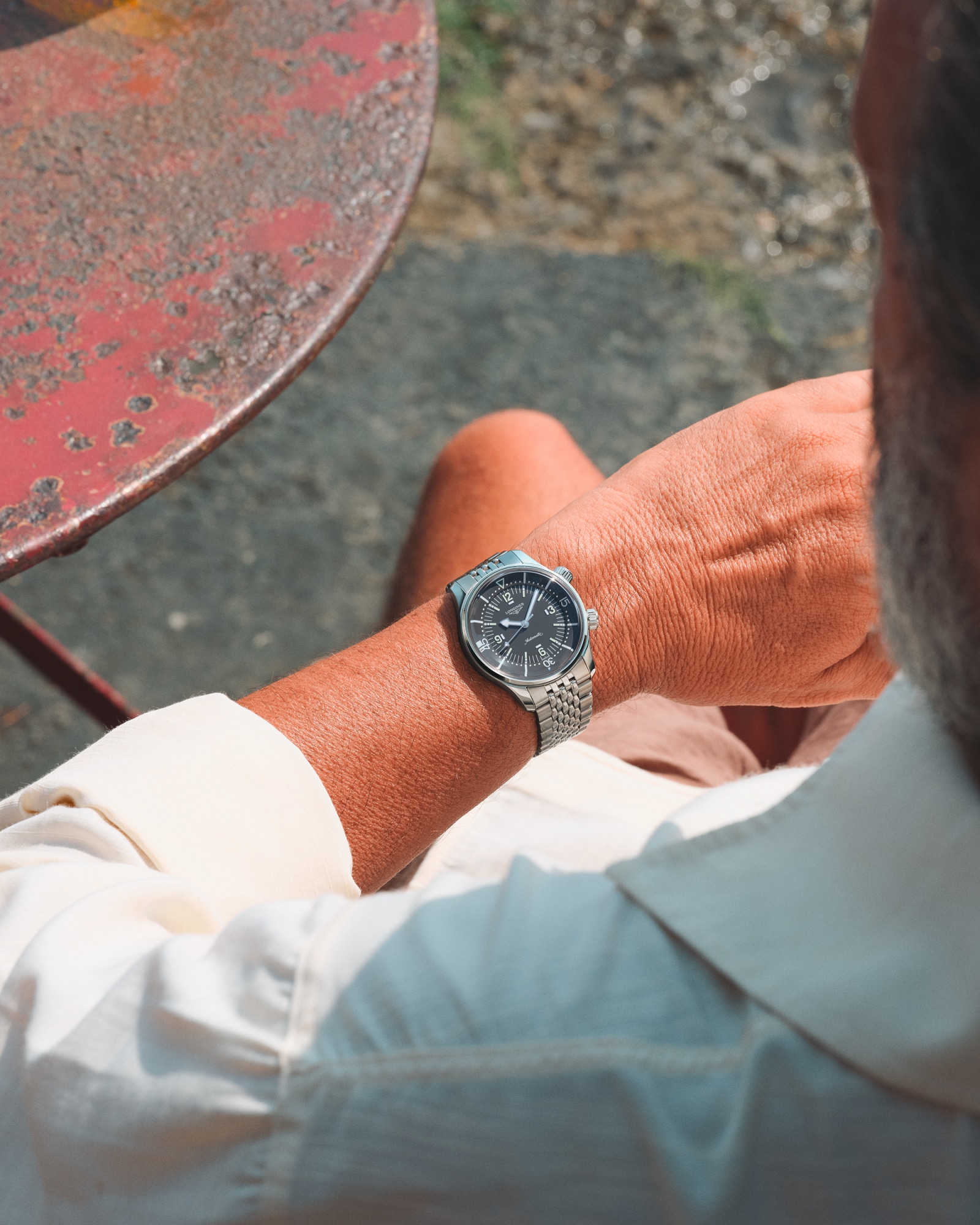 LONGINES LEGEND DIVER Automatic, Stainless Steel, Grey Dial