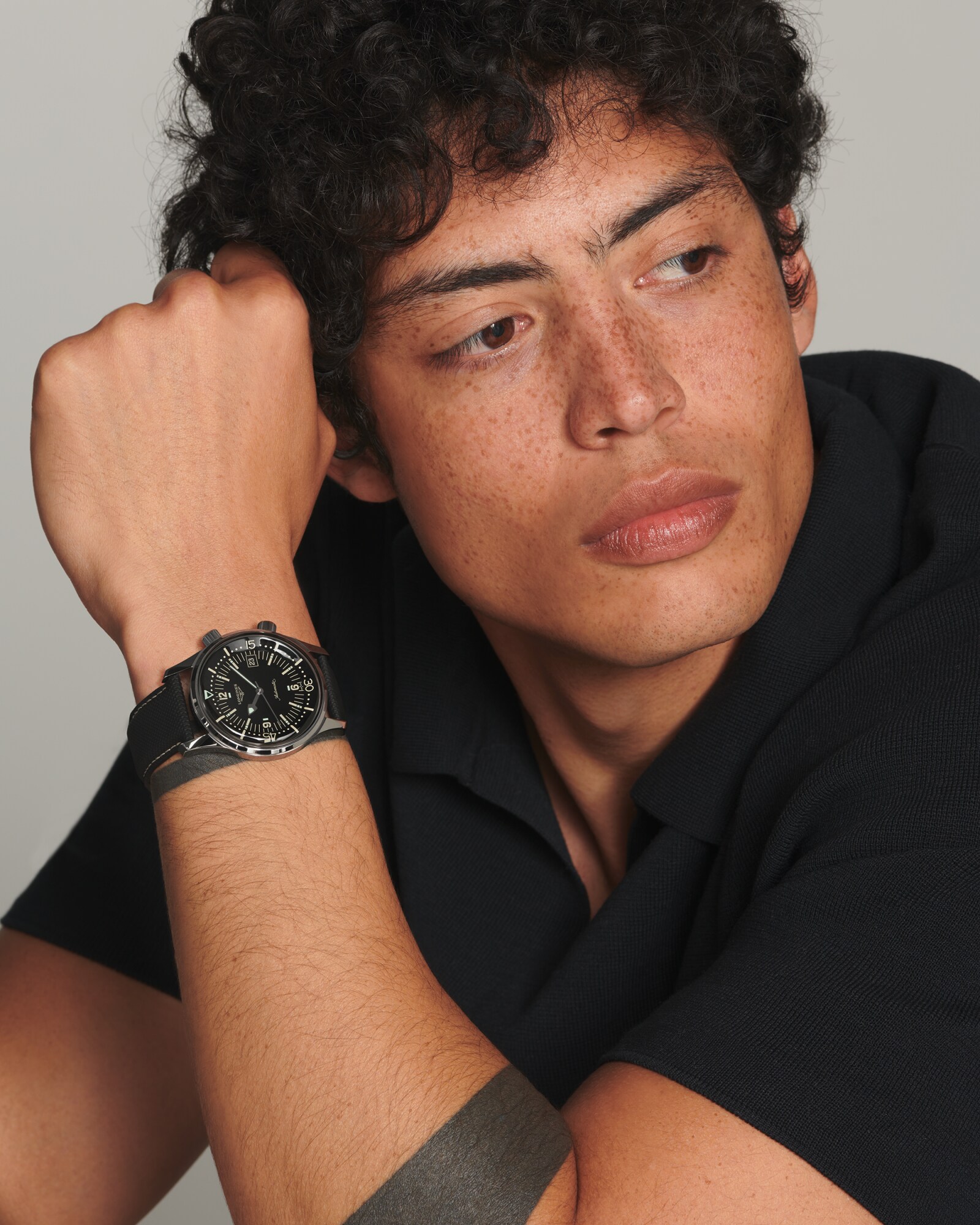 LONGINES Legend Diver Watch 42mm デイト有 Longines Heritage Legend Diver 42mm Mens Watch L37741502 | Mayors