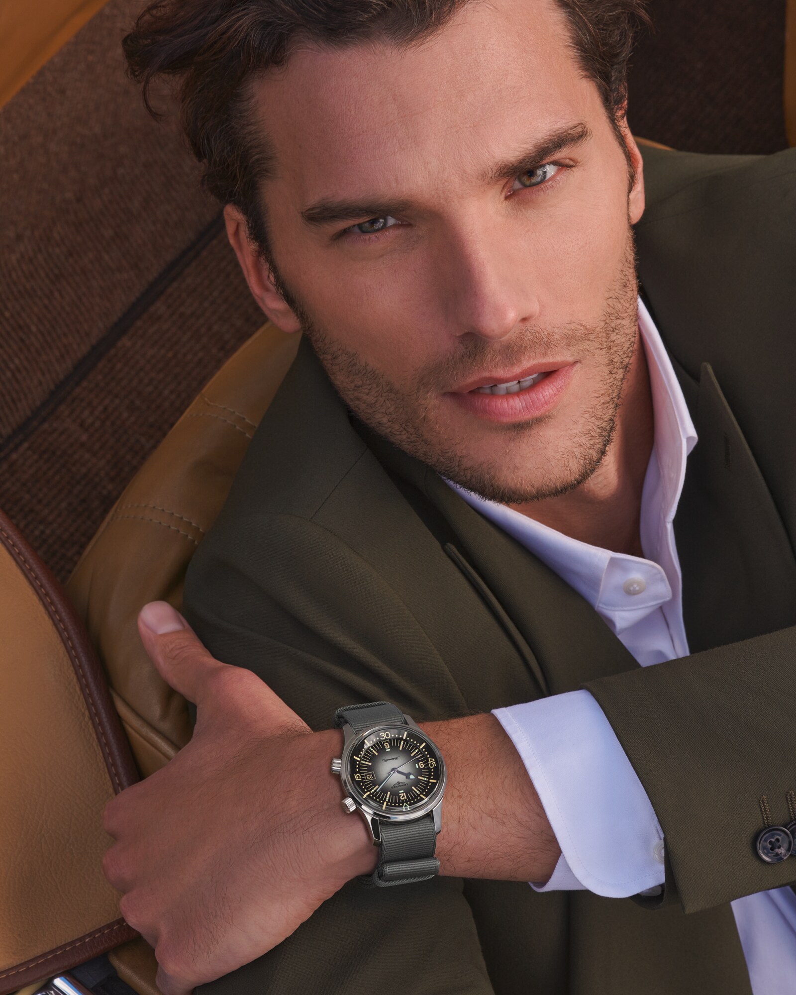 【新品 70%OFF】定価￥246,400-. LONGINES 12Pダイヤ Longines Flagship Quartz Men's Watch L4.716.4.72.6 | WatchMaxx