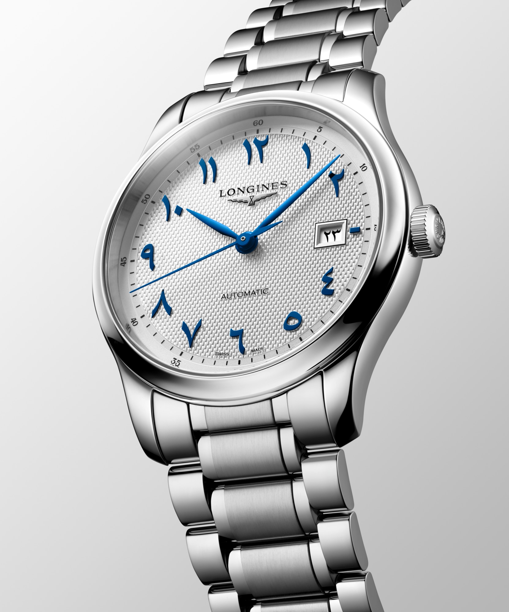 THE LONGINES MASTER COLLECTION ARABIC DIAL | Ø 41.00 mm, シルバー