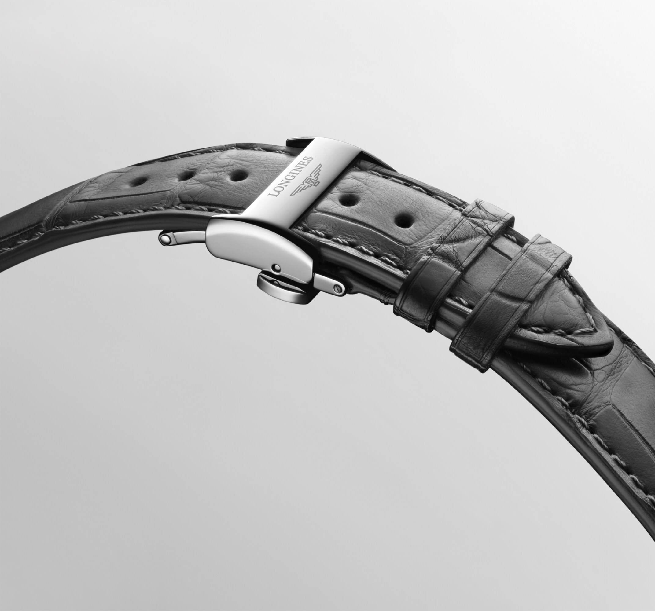 LONGINES MASTER COLLECTION CHRONO MOONPHASE 自動巻、ステンレス