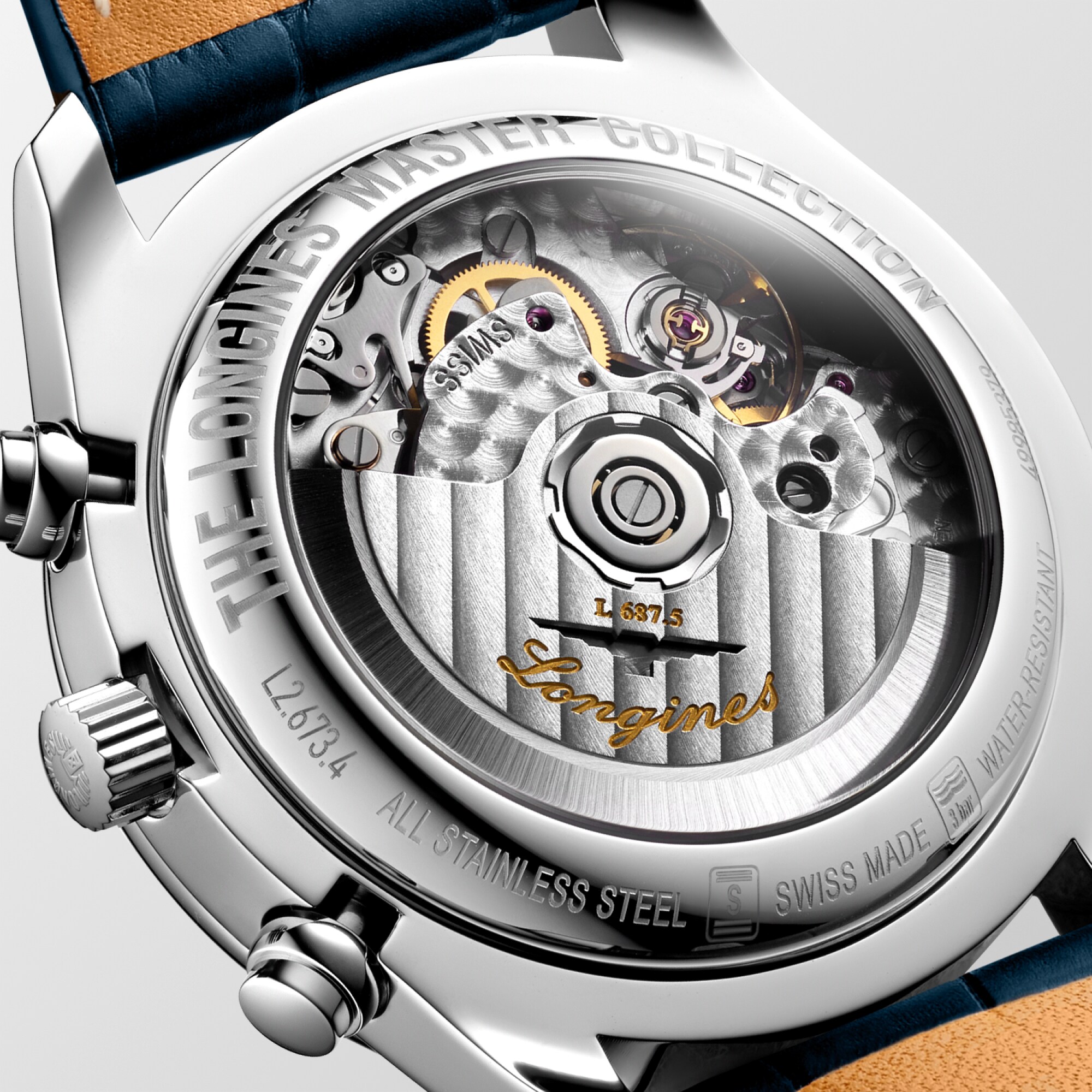 LONGINES MASTER COLLECTION CHRONO MOONPHASE | Ø 40.00 mm, Opaline