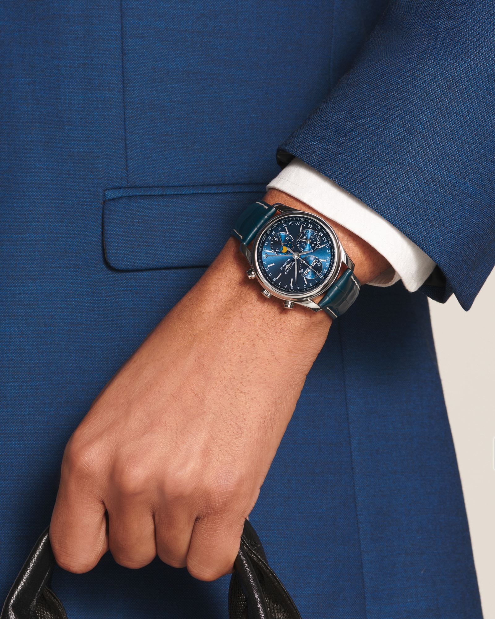 『遠い日(Le jour lointain』 LONGINES MASTER COLLECTION CHRONO MOONPHASE Automatic, Stainless