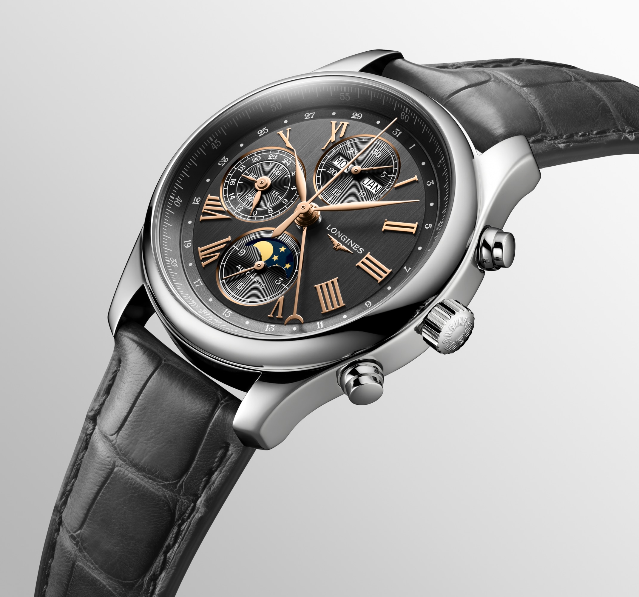 LONGINES MASTER COLLECTION CHRONO MOONPHASE | Ø 42.00 mm
