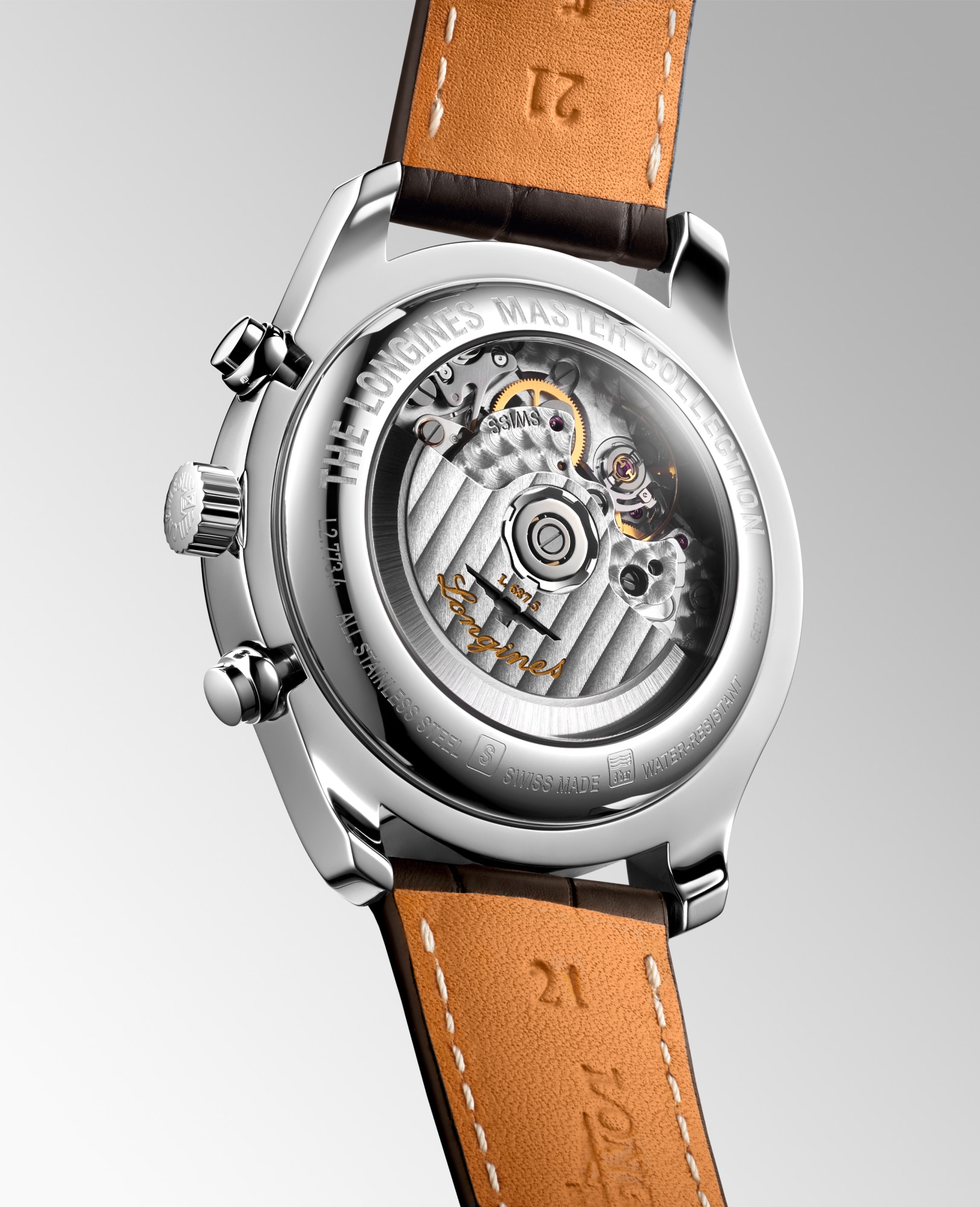 LONGINES MASTER COLLECTION CHRONO MOONPHASE | Ø 42.00 mm, Silver