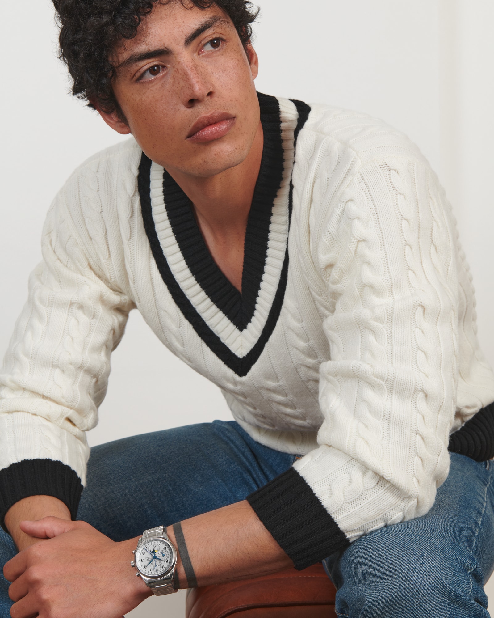 LONGINES MASTER COLLECTION CHRONO MOONPHASE | Ø 42.00 mm, Silver