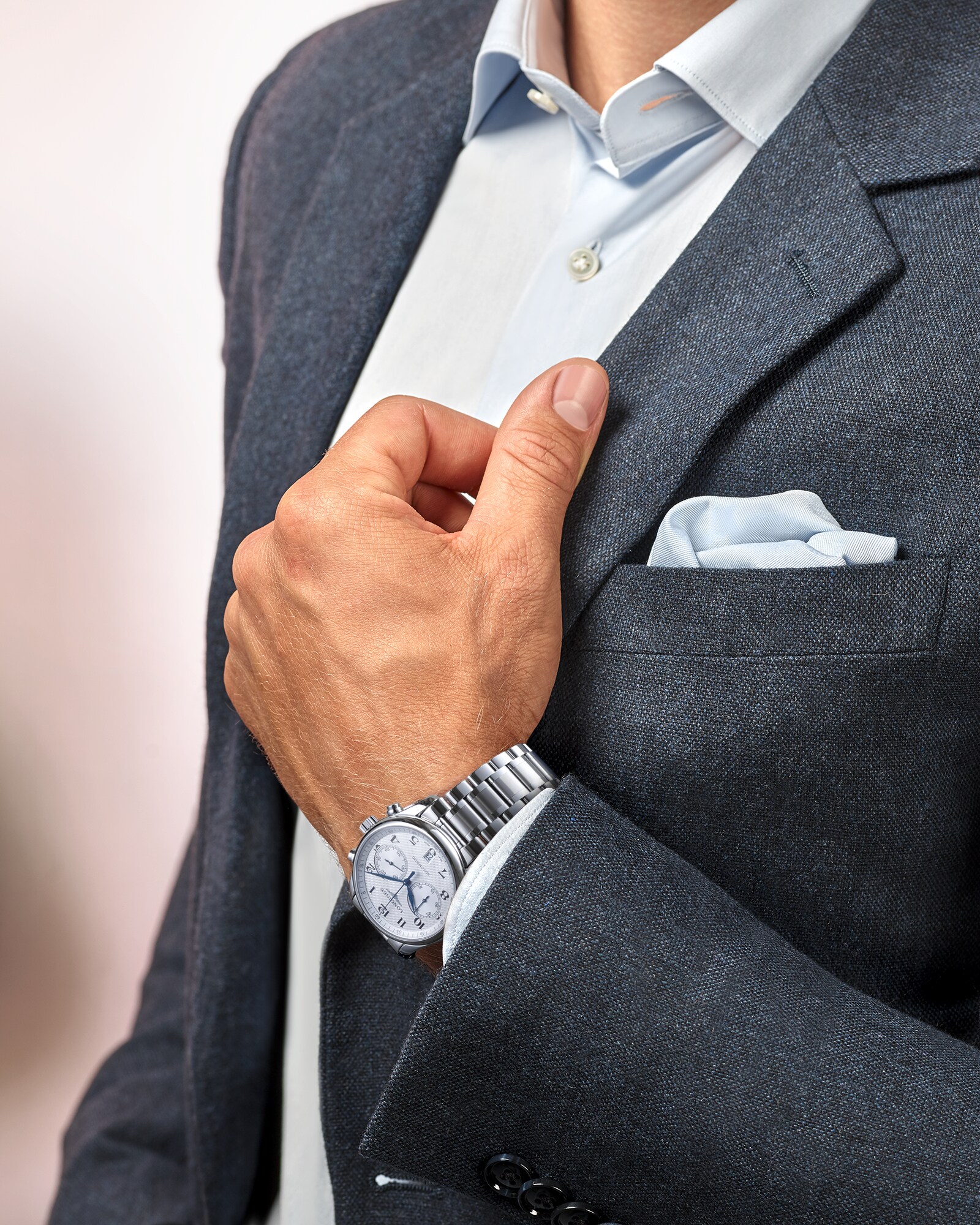 LONGINES MASTER COLLECTION CHRONOGRAPH 自動巻、ステンレス LONGINES MASTER COLLECTION CHRONOGRAPH 自動巻、ステンレス