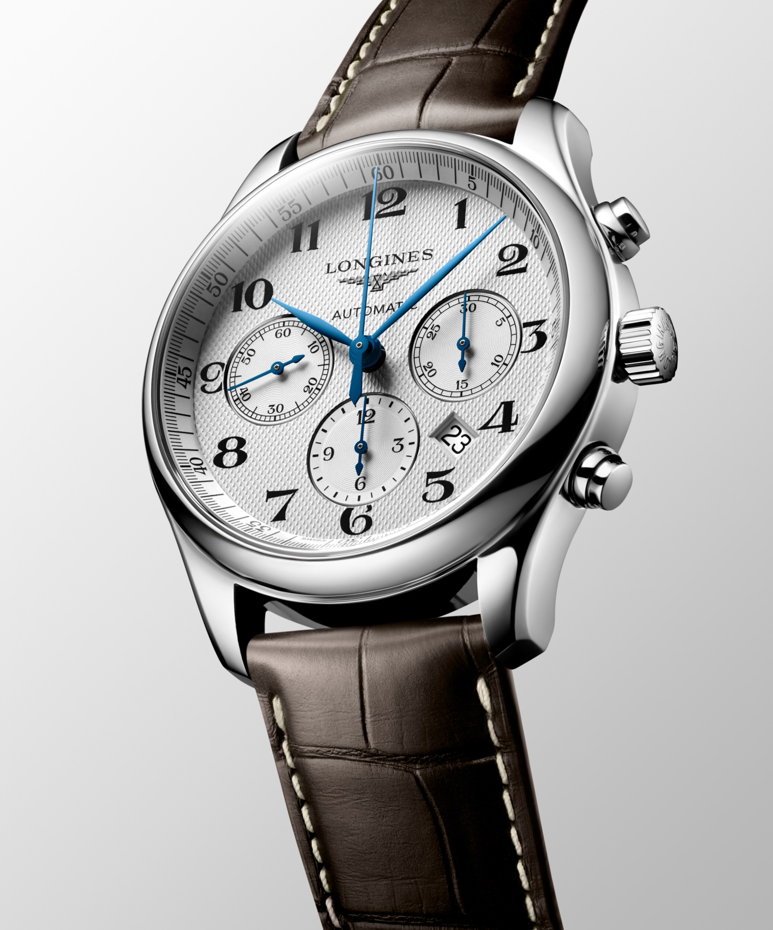 Longines MASTER COLLECTION CHRONOGRAPH automatic stainless steel Watch - L2.759.4.78.3