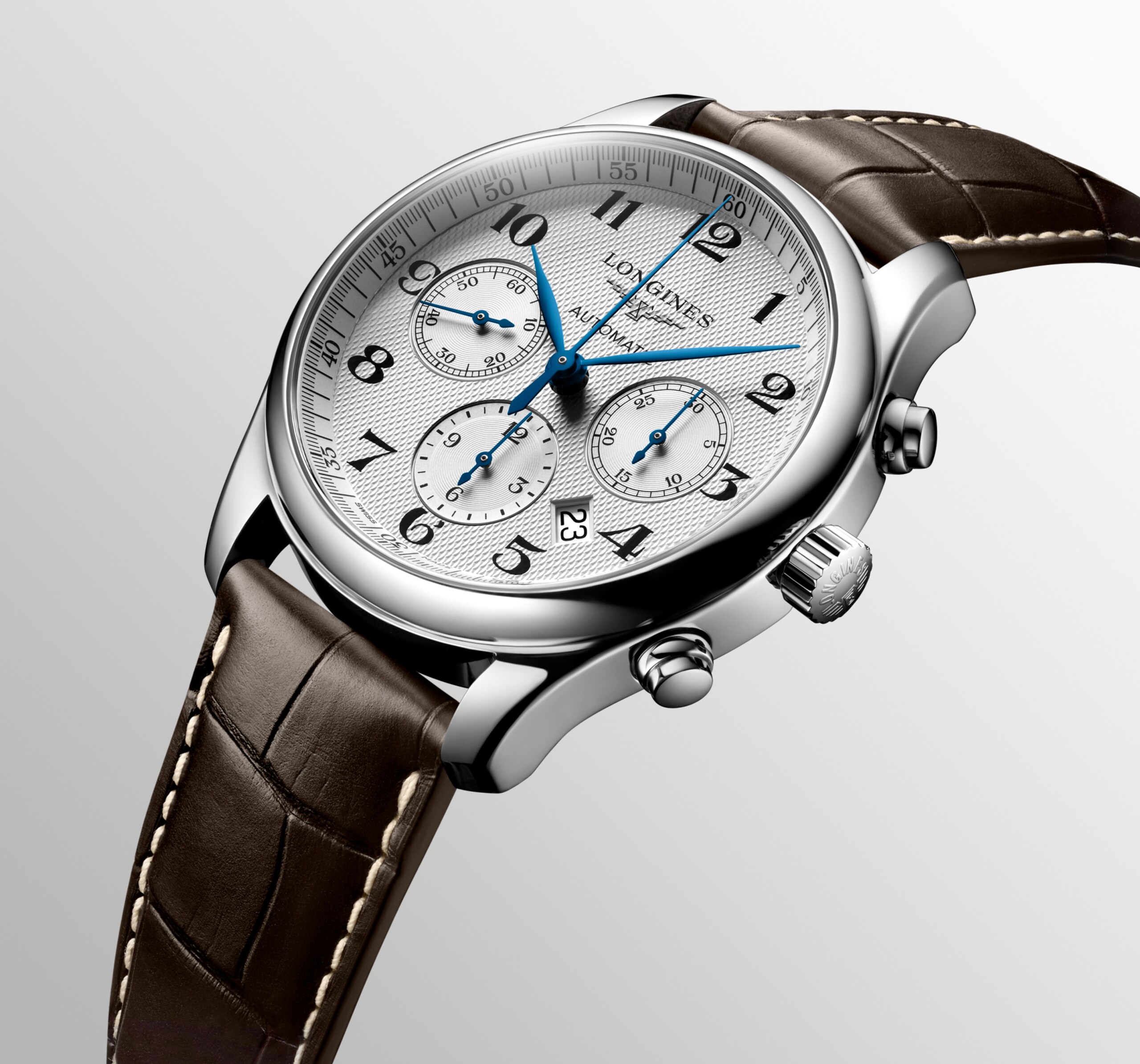Longines MASTER COLLECTION CHRONOGRAPH automatic stainless steel Watch - L2.759.4.78.3