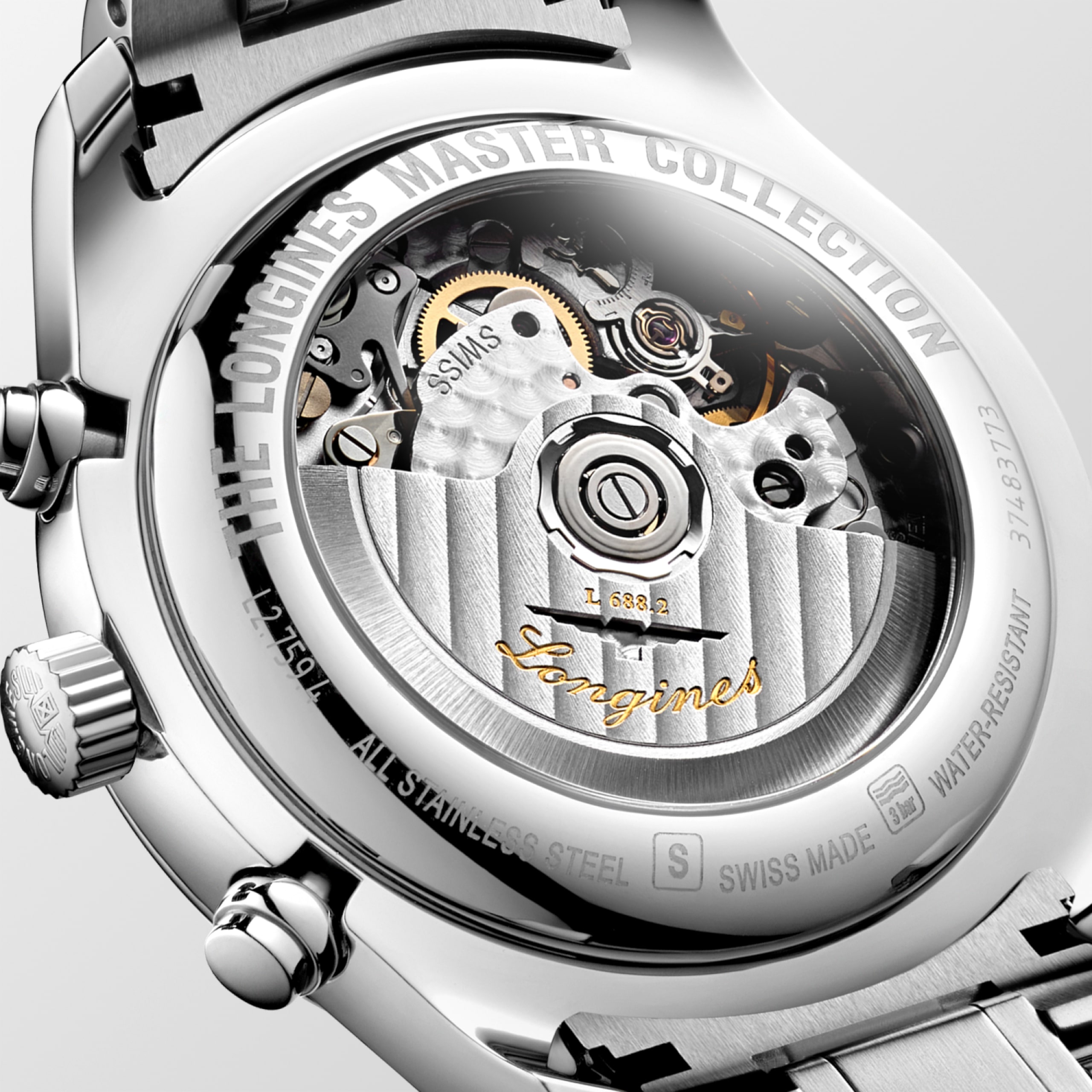 Longines MASTER COLLECTION CHRONOGRAPH 自動巻 ステンレススティール Watch - L2.759.4.78.6