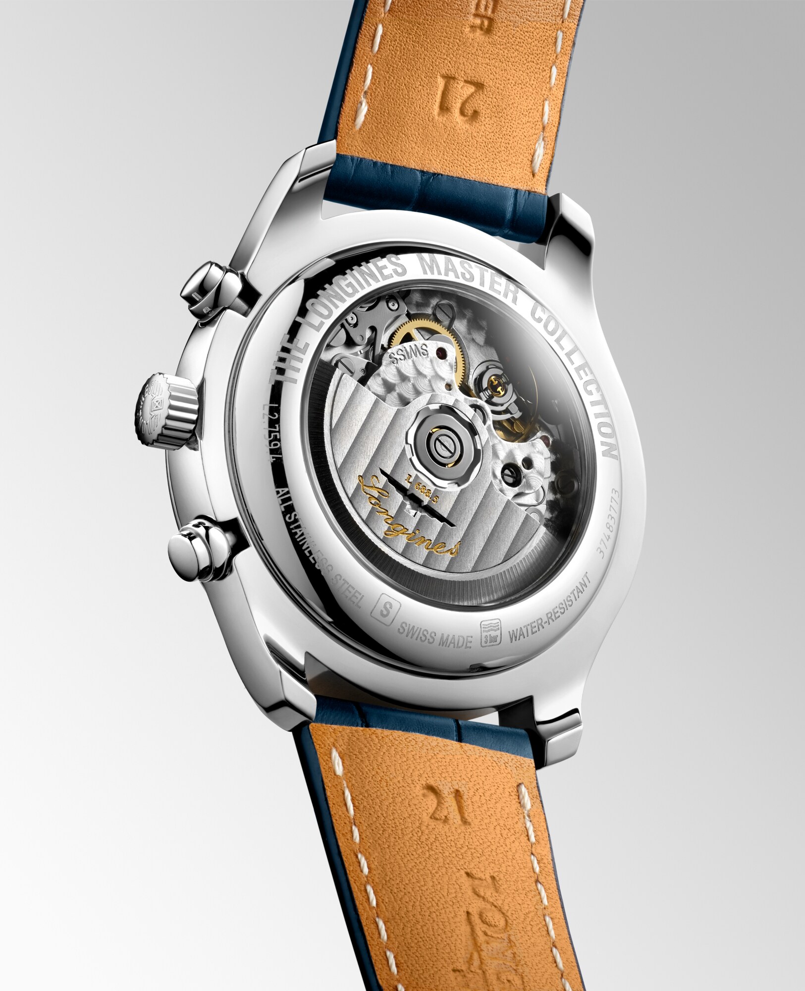 LONGINES MASTER COLLECTION CHRONOGRAPH 自動巻、ステンレス