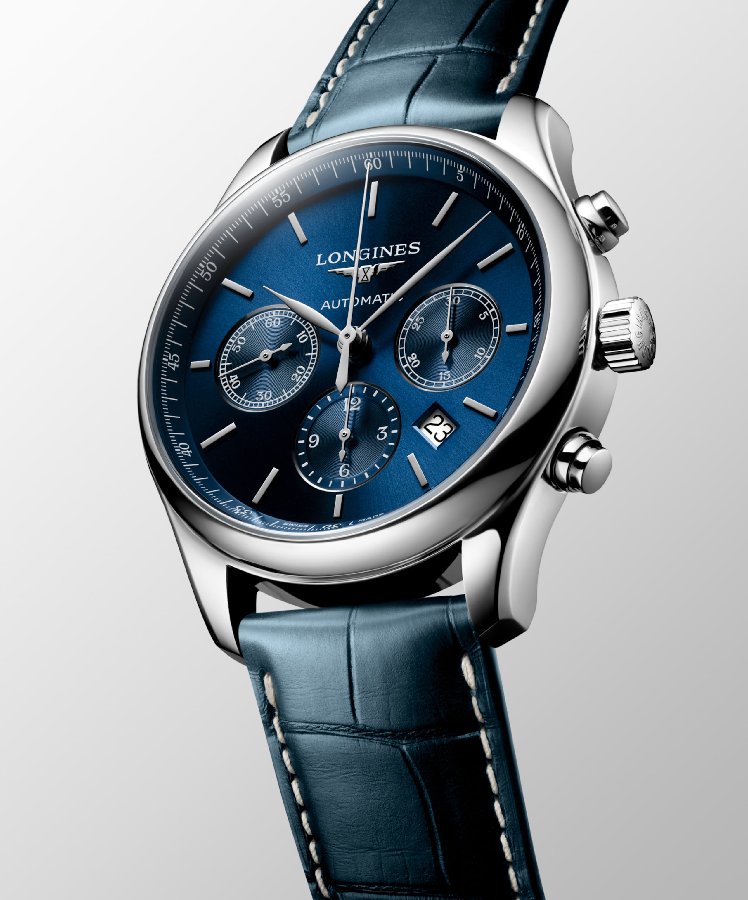 Longines MASTER COLLECTION CHRONOGRAPH 自動巻 ステンレススティール Watch - L2.759.4.92.0
