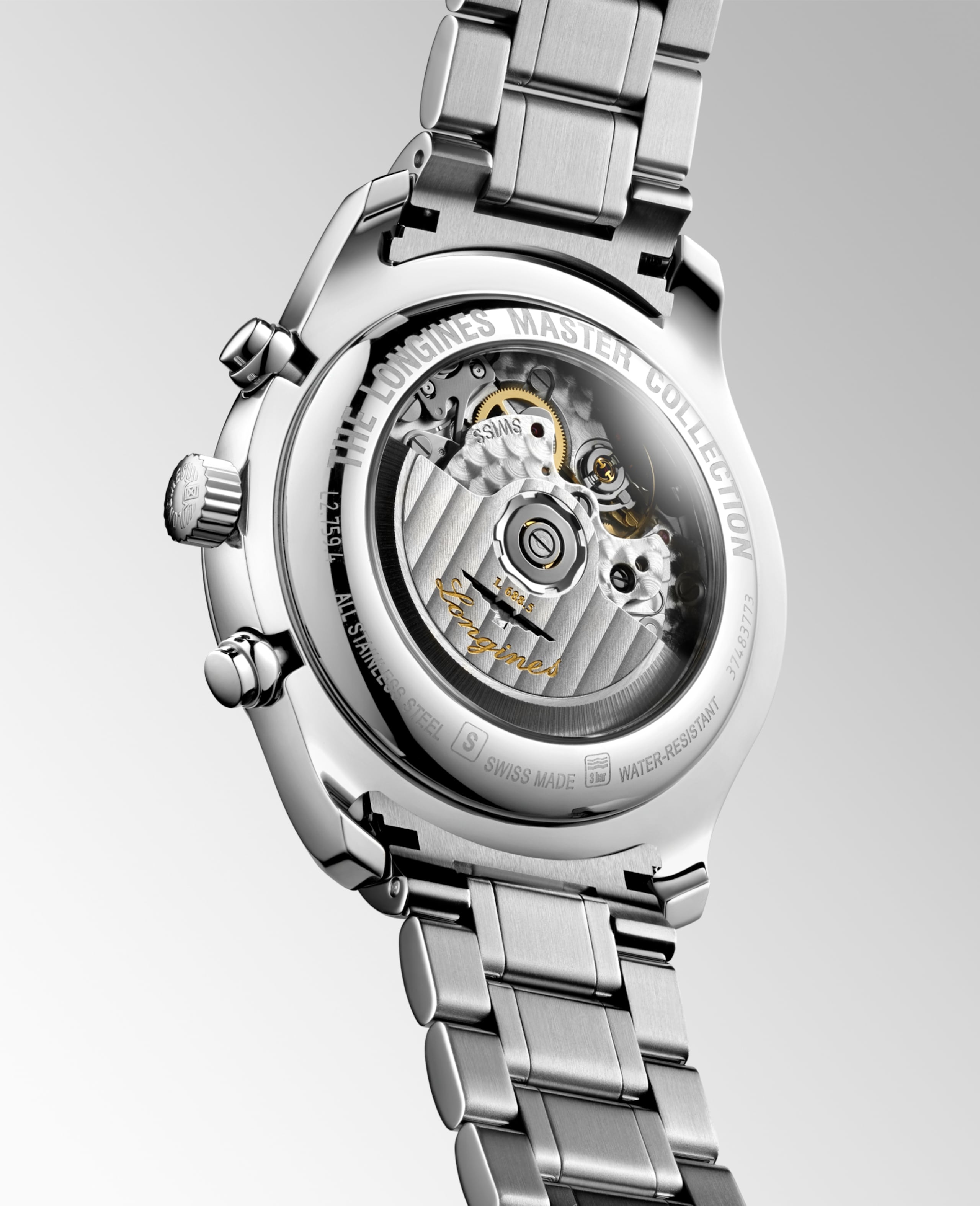Longines MASTER COLLECTION CHRONOGRAPH automatique acier Watch - L2.759.4.92.6
