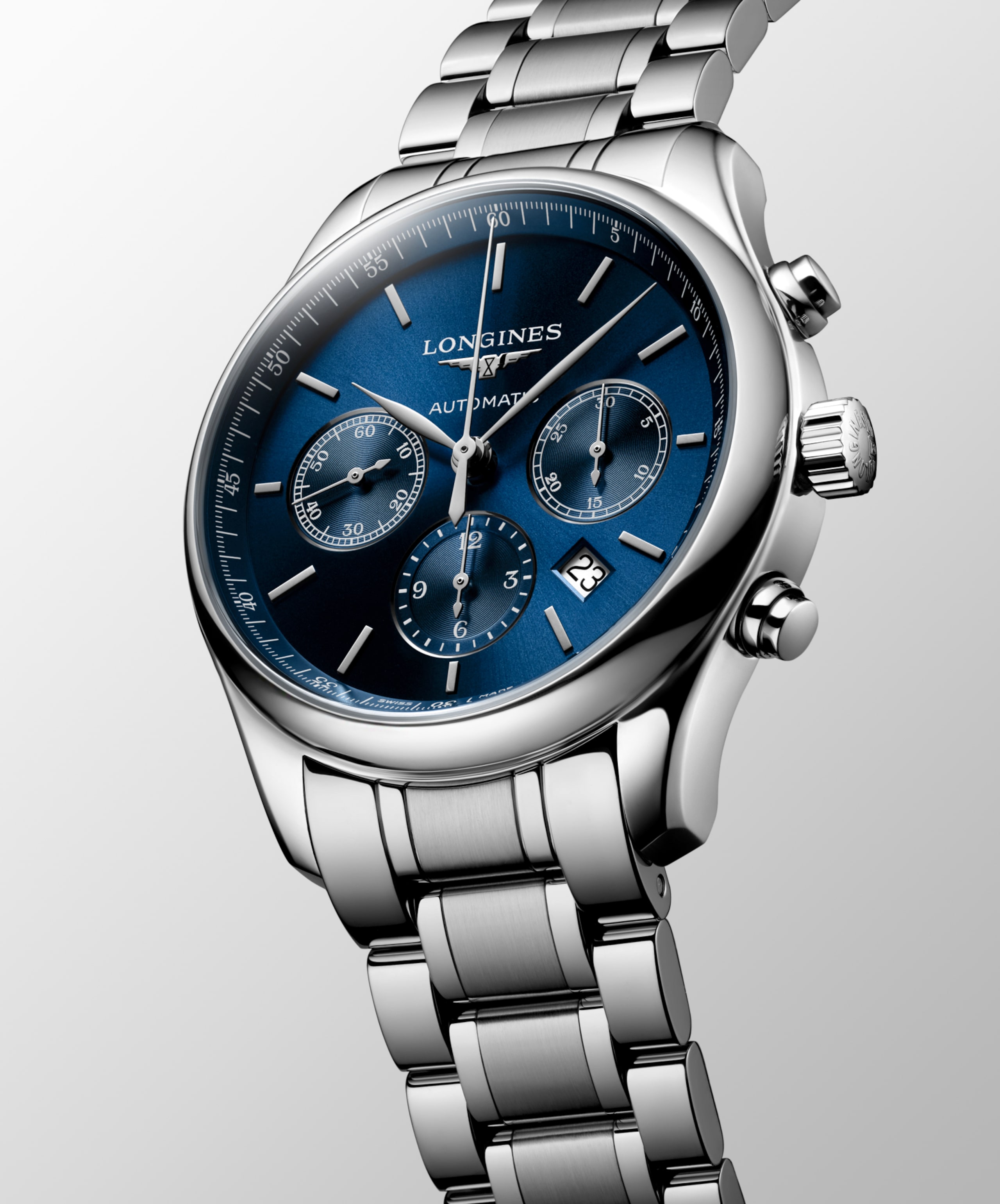 Longines MASTER COLLECTION CHRONOGRAPH automatique acier Watch - L2.759.4.92.6