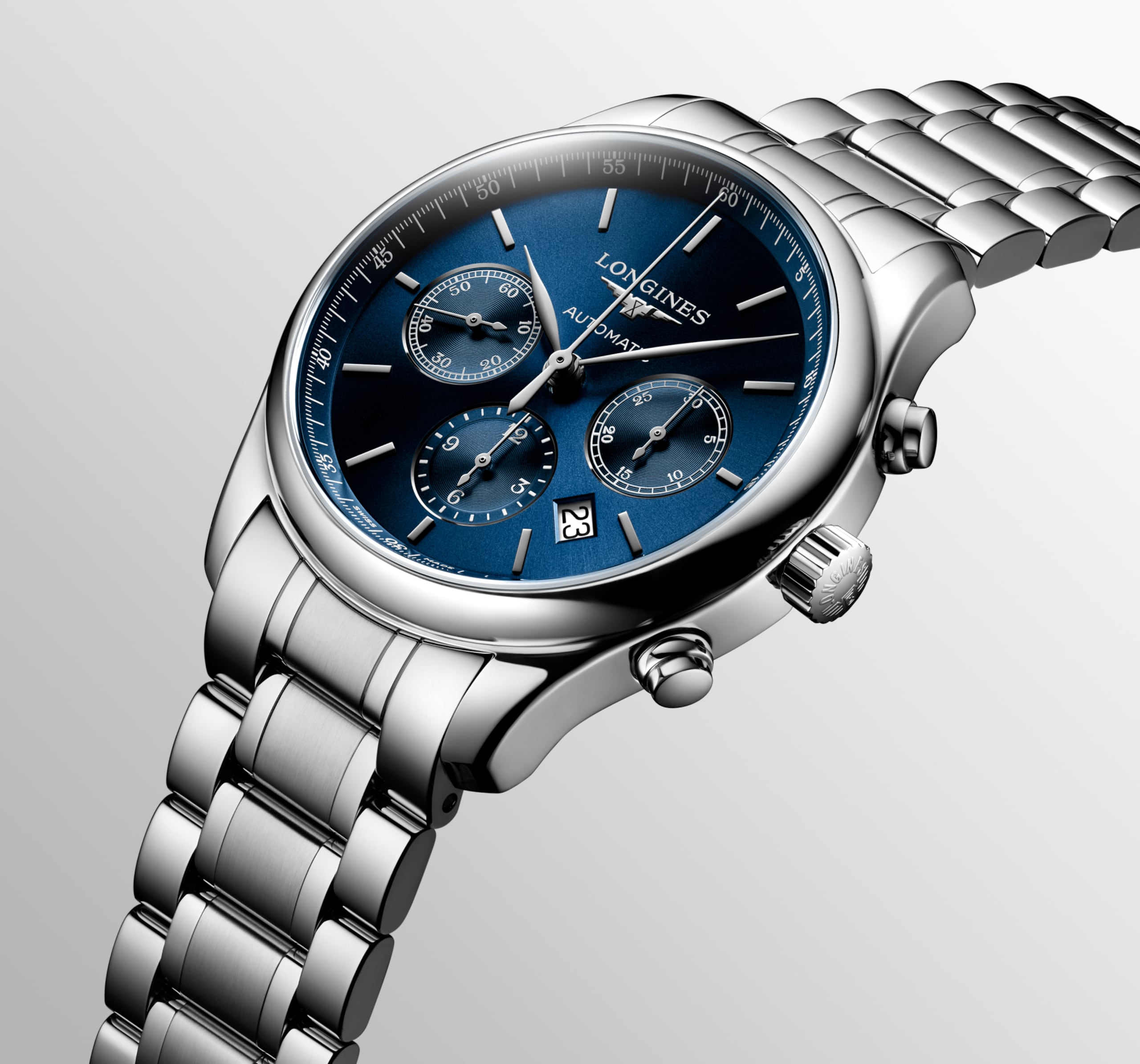 Longines MASTER COLLECTION CHRONOGRAPH automatique acier Watch - L2.759.4.92.6