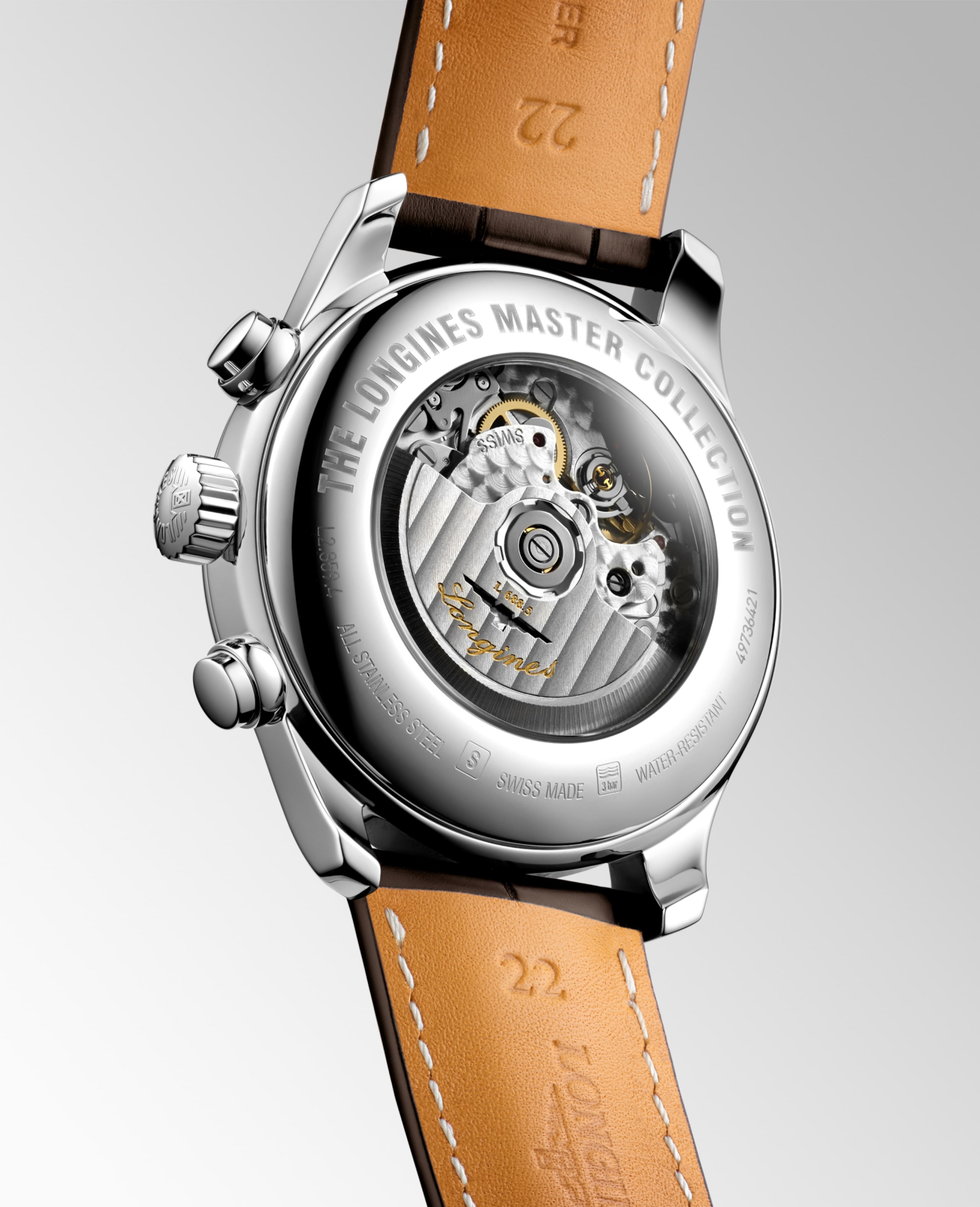 Longines MASTER COLLECTION CHRONOGRAPH Автоподзавод Нержавеющая сталь Watch - L2.859.4.78.3
