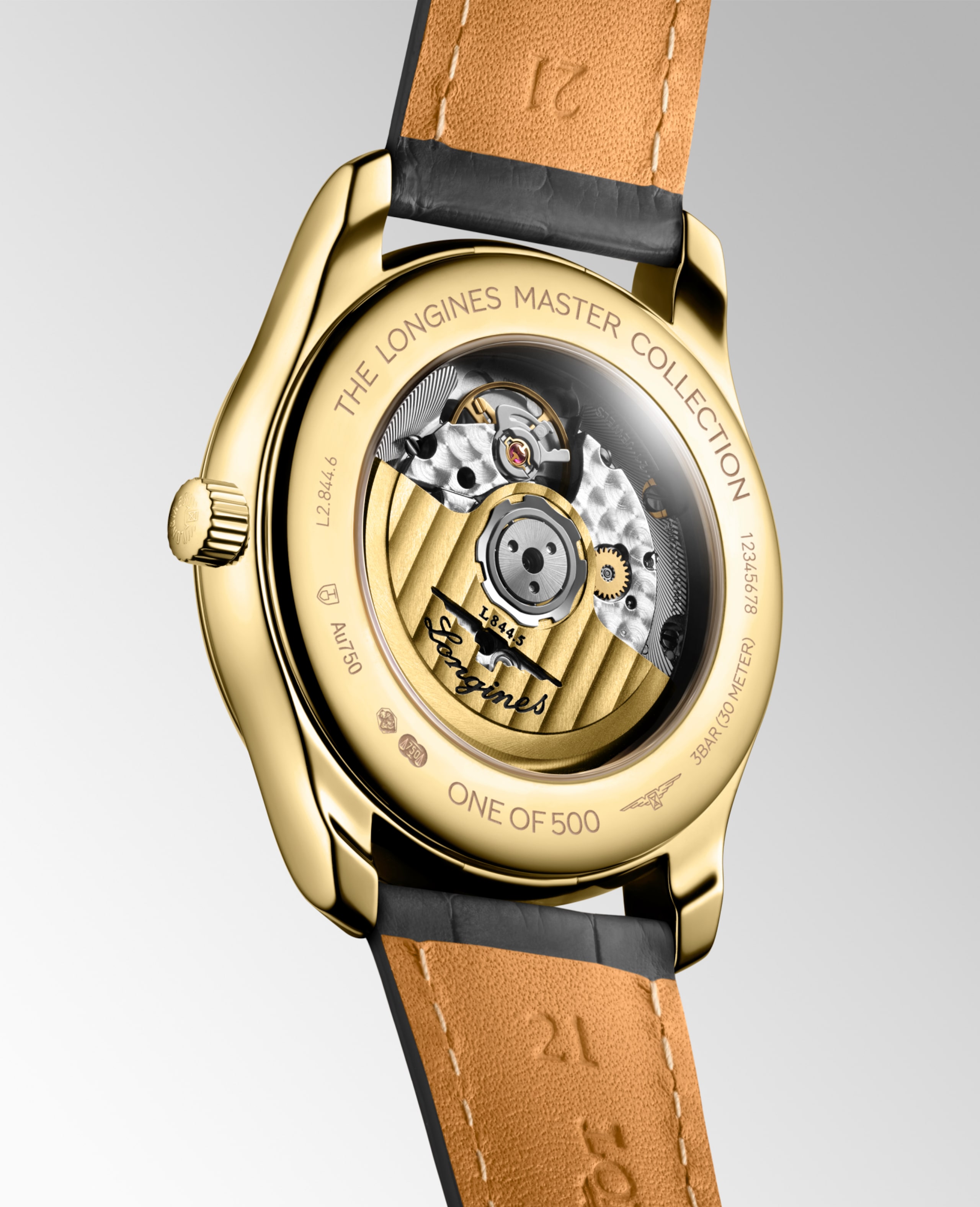 Longines MASTER COLLECTION GMT automatico oro giallo 18 carati Watch - L2.844.6.71.2