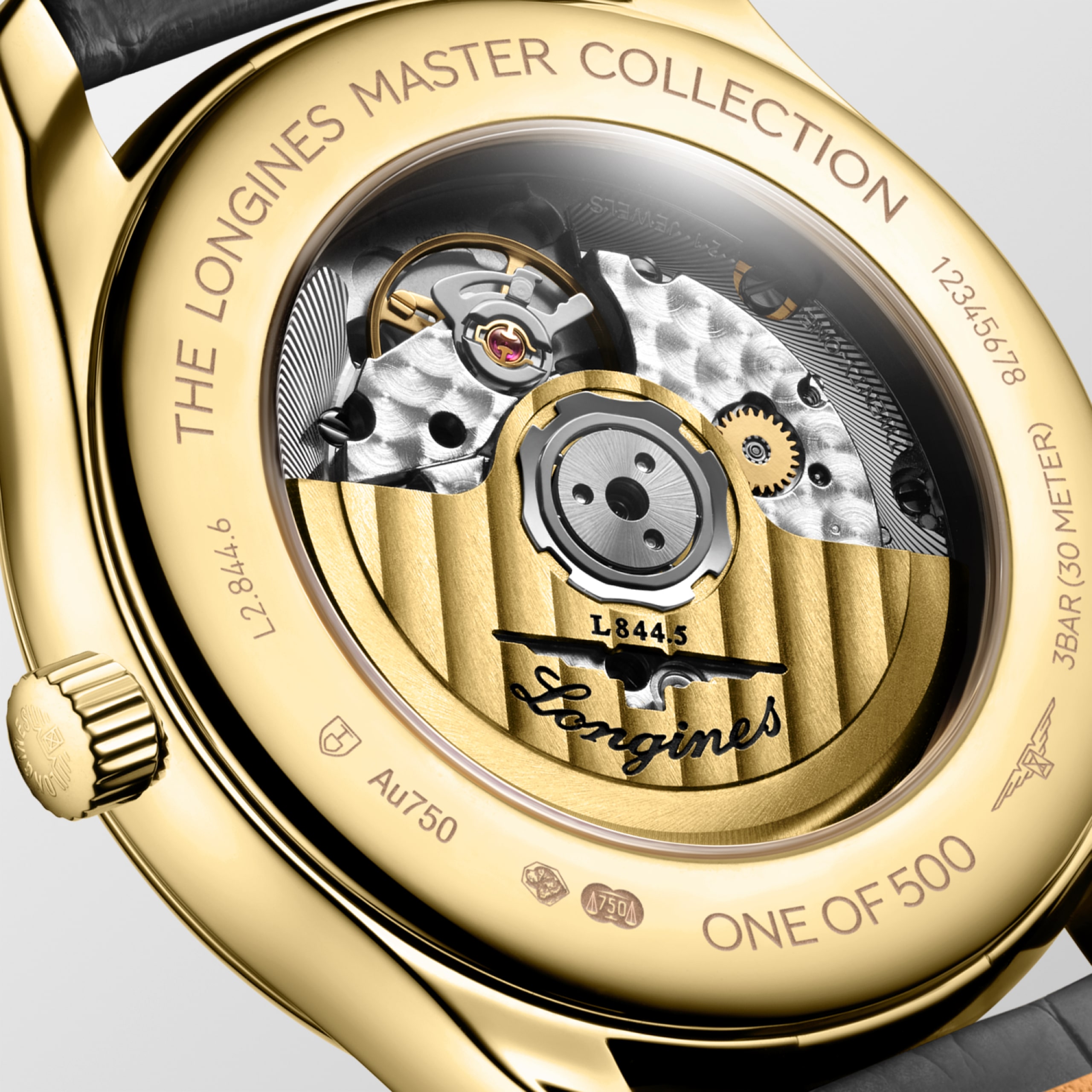 Longines MASTER COLLECTION GMT automatico oro giallo 18 carati Watch - L2.844.6.71.2