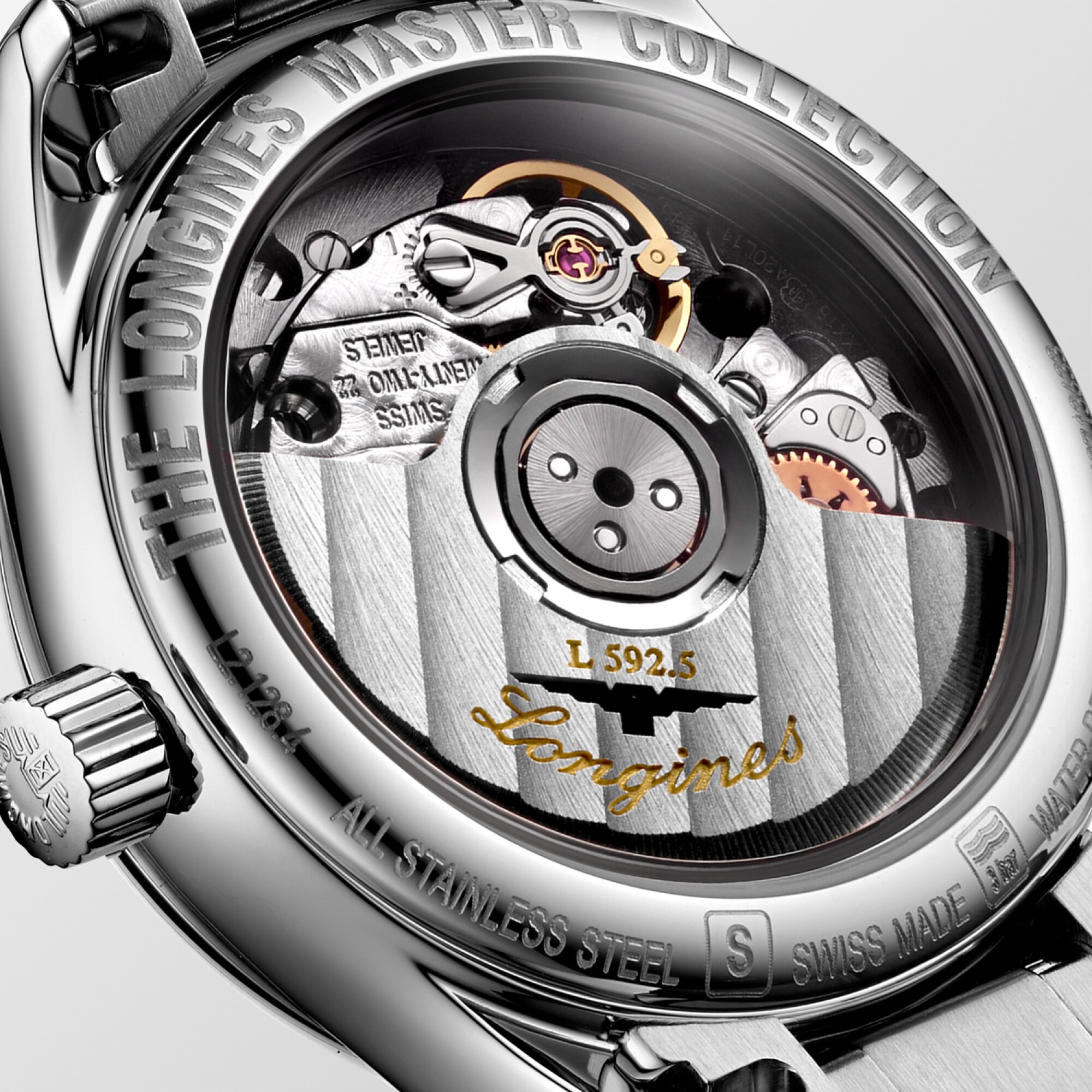 ラクーン  LONGINES MASTER COLLECTION MOONPHASE Automatic, Stainless