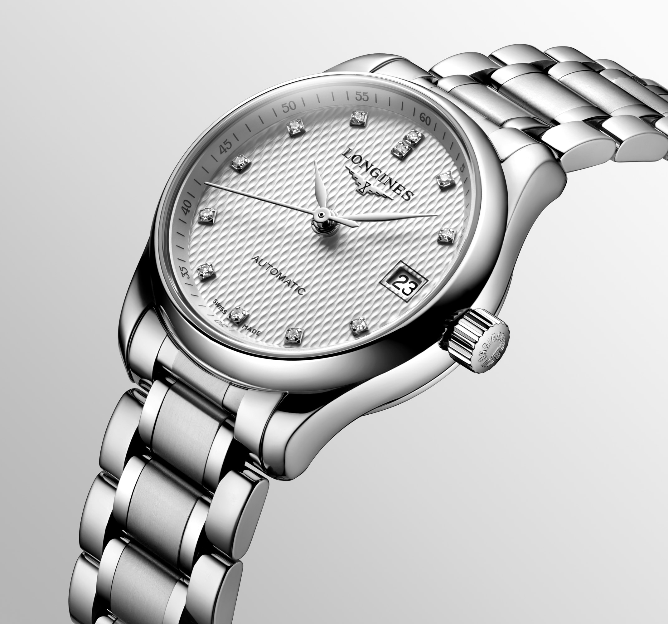 Longines Master Collection Automatic watch 25.5mm, Silver
