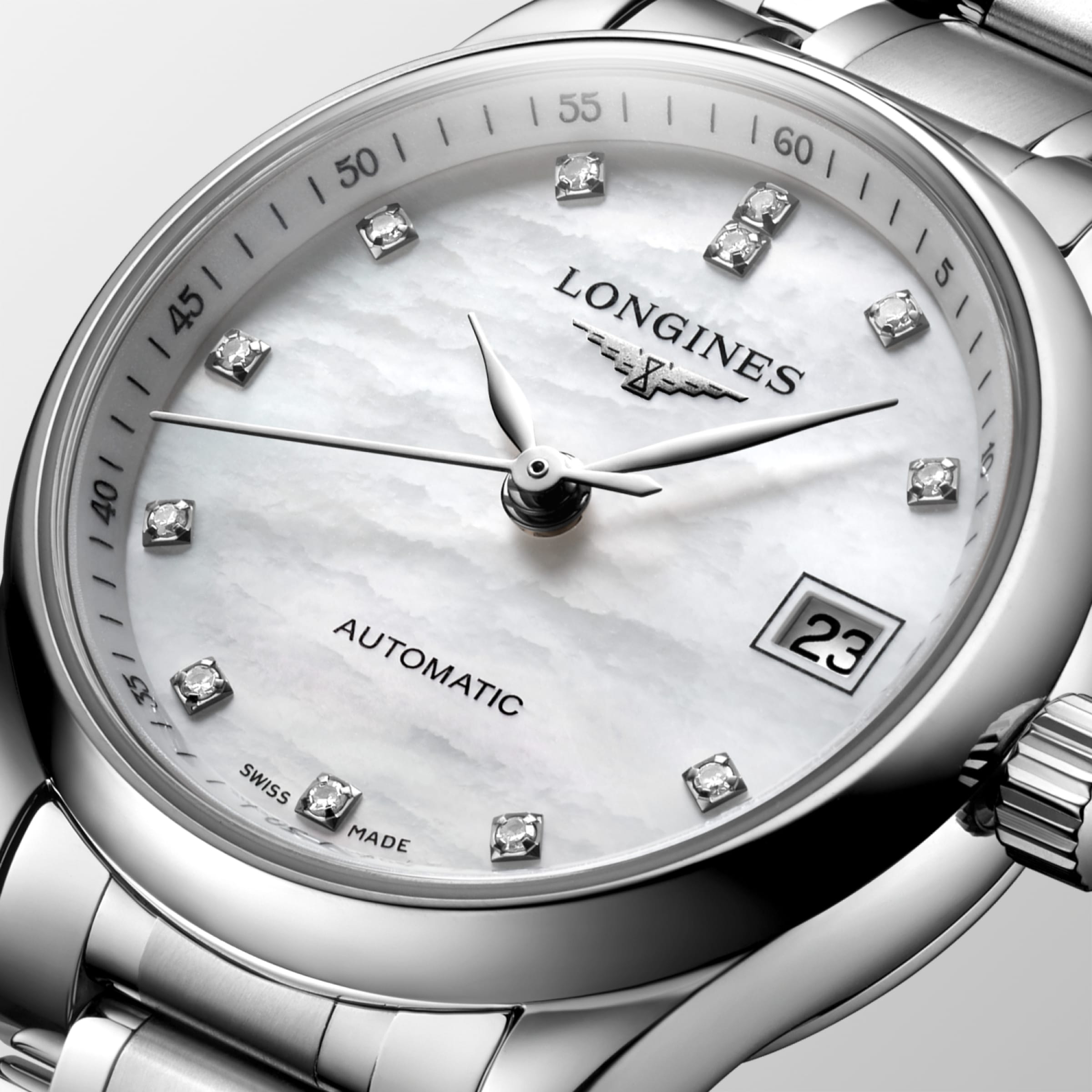 Longines MASTER COLLECTION Automatic Stainless steel Watch - L2.128.4.87.6