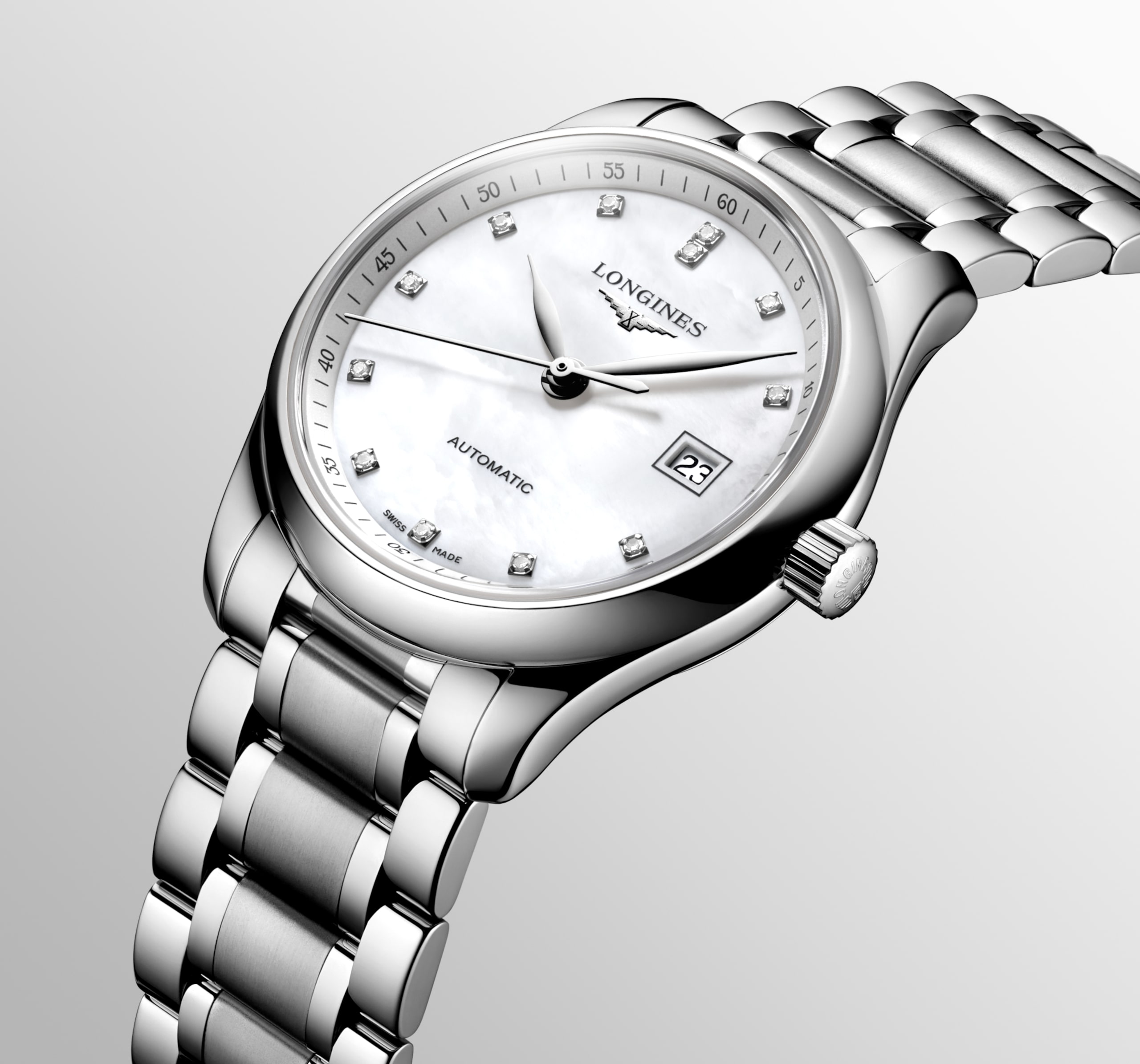 Longines MASTER COLLECTION automatic stainless steel Watch - L2.257.4.87.6